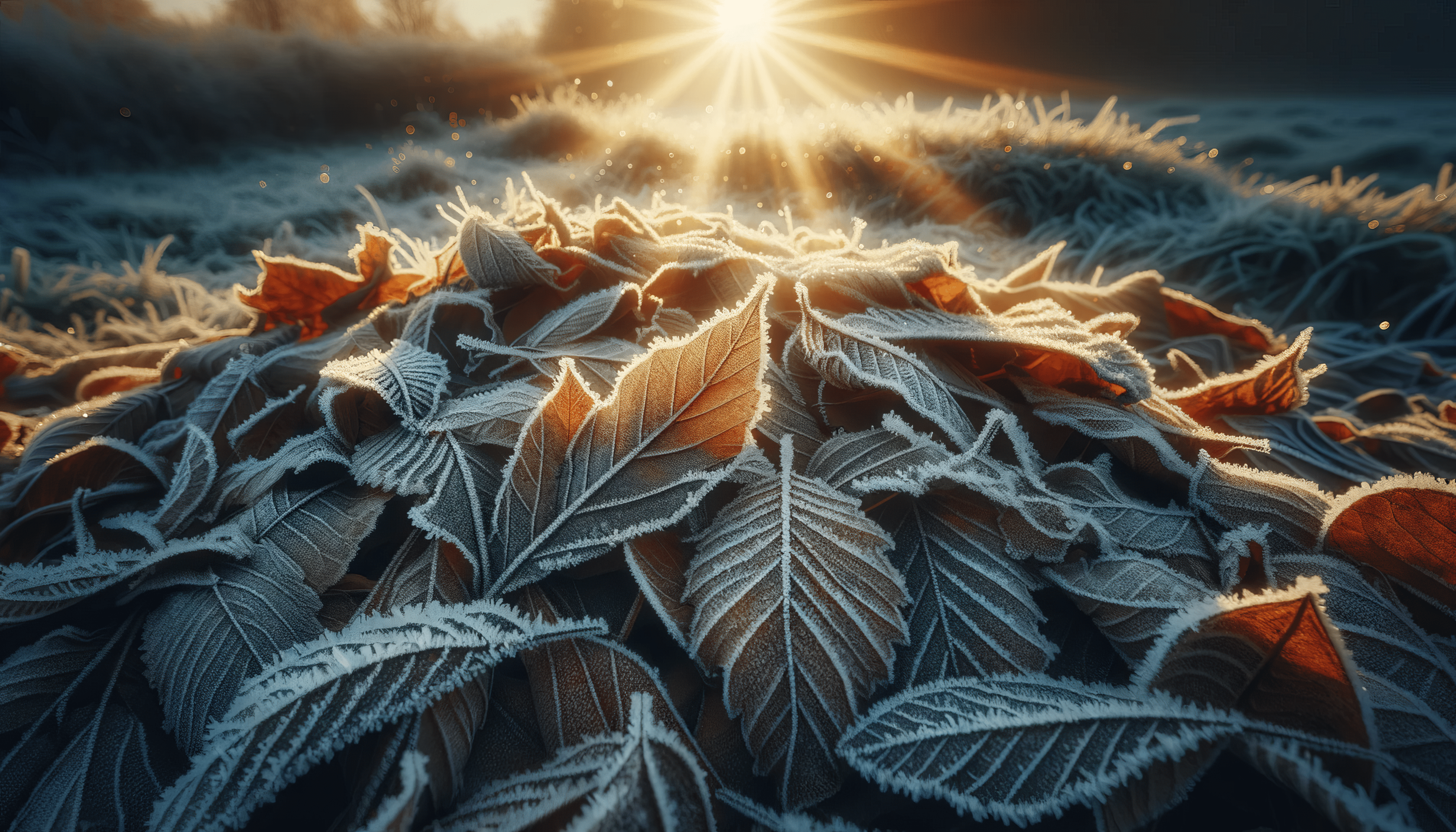 3584x2048 Download Nature Frost HD Wallpaperx1080