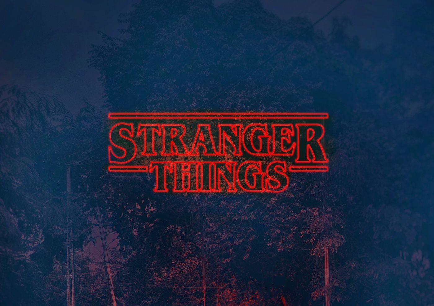Stranger Things Logo Wallpapers Top Free Stranger Things Logo 