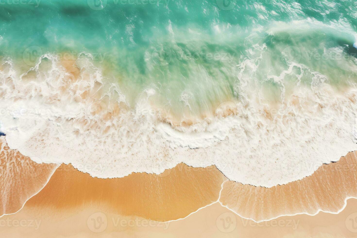 1470x980 Aerial view of golden sand beach by the sea with emerald green sea water. Summer vacation