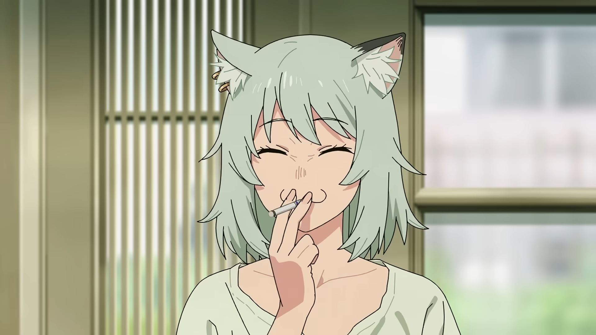1920x1080 Yani Neko the Chainsmoker Cat anime gets first teaser