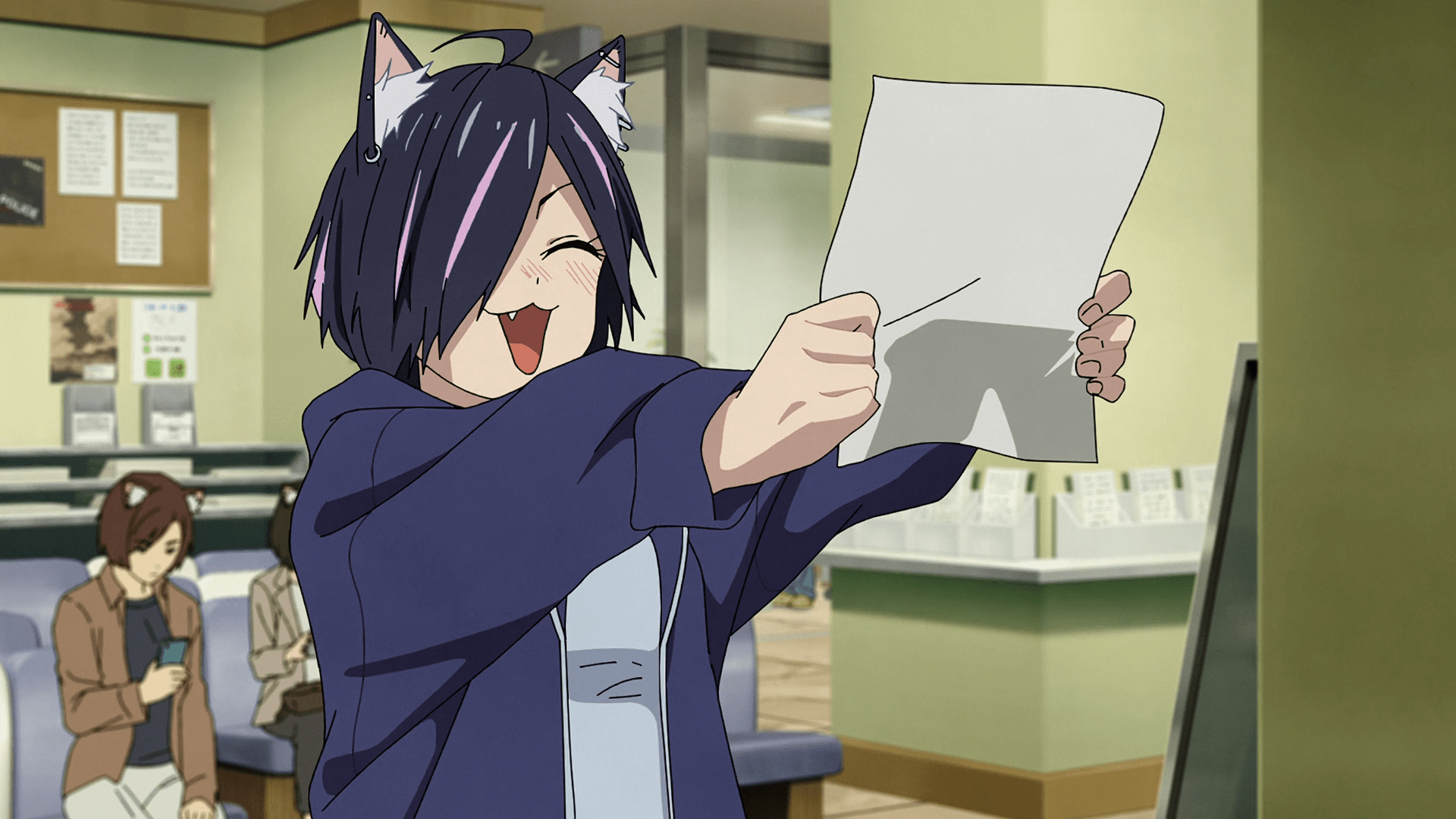 1920x1080 Hameko from Yani Neko ˵◝ ⩊ ◜˵マ