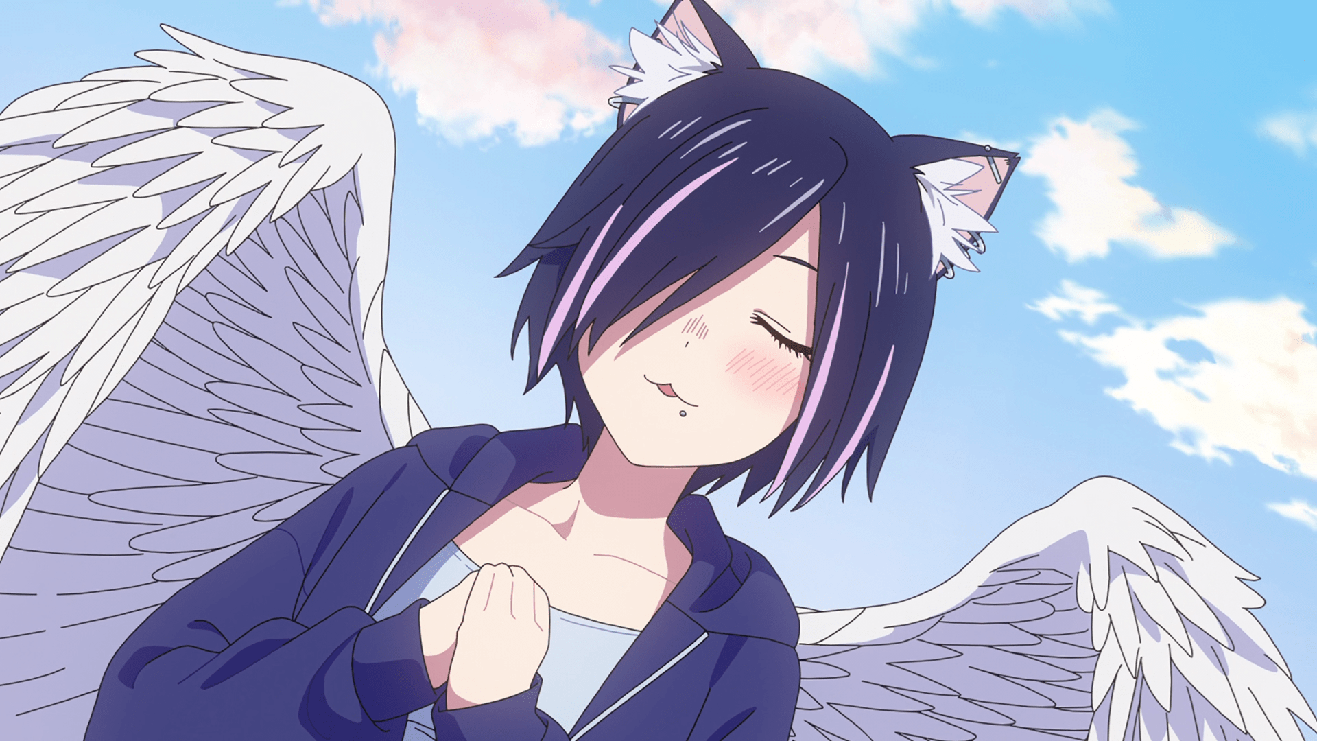 1920x1080 Hameko from Yani Neko ˵◝ ⩊ ◜˵マ