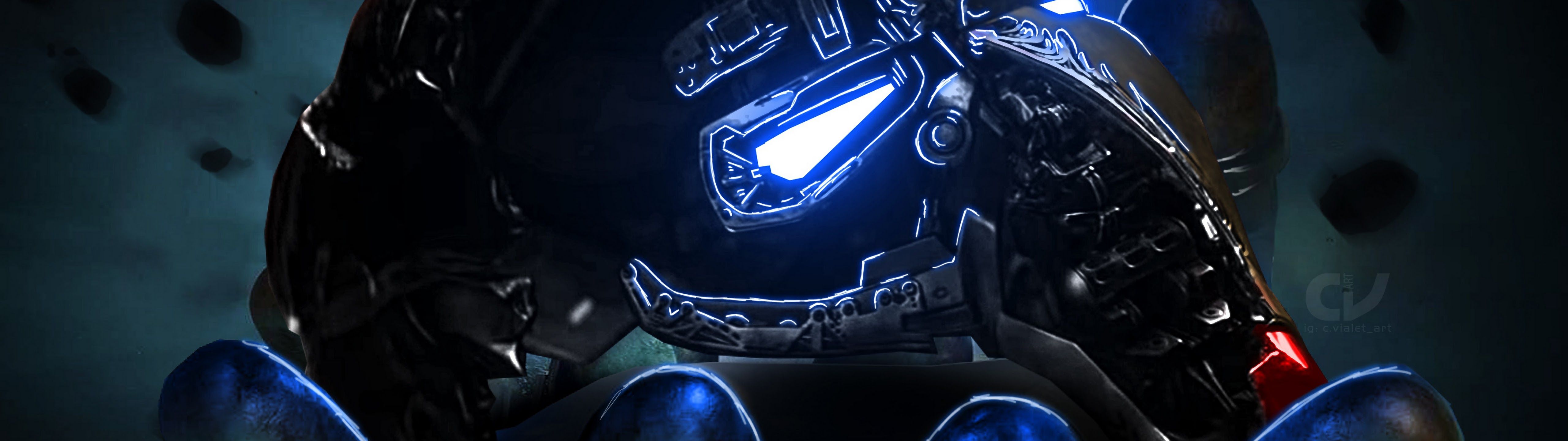 5120x1440 Iron Man Tech 4k Wallpaper