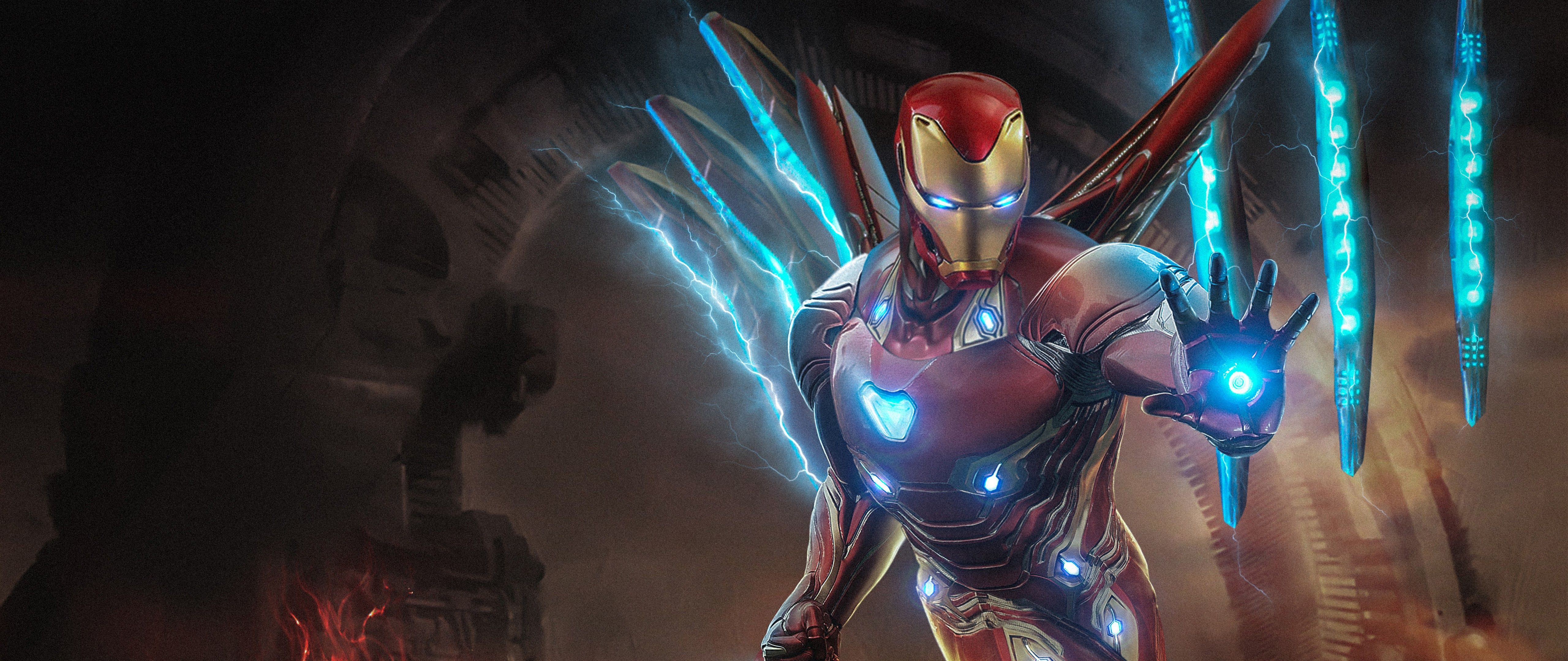5120x2160 Avengers: Endgame Iron Man 4K Wallpaper HD