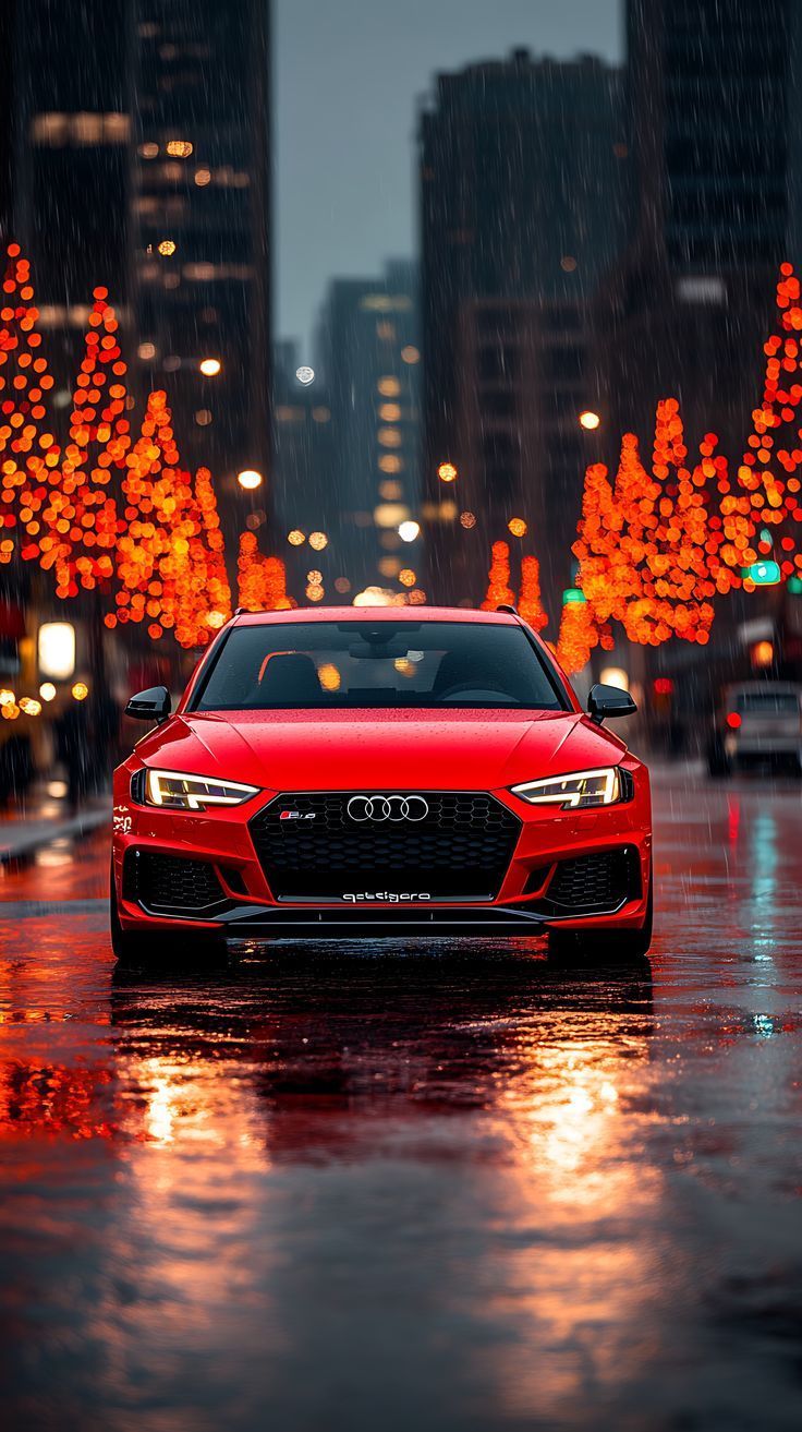 736x1313 red Audi RS4