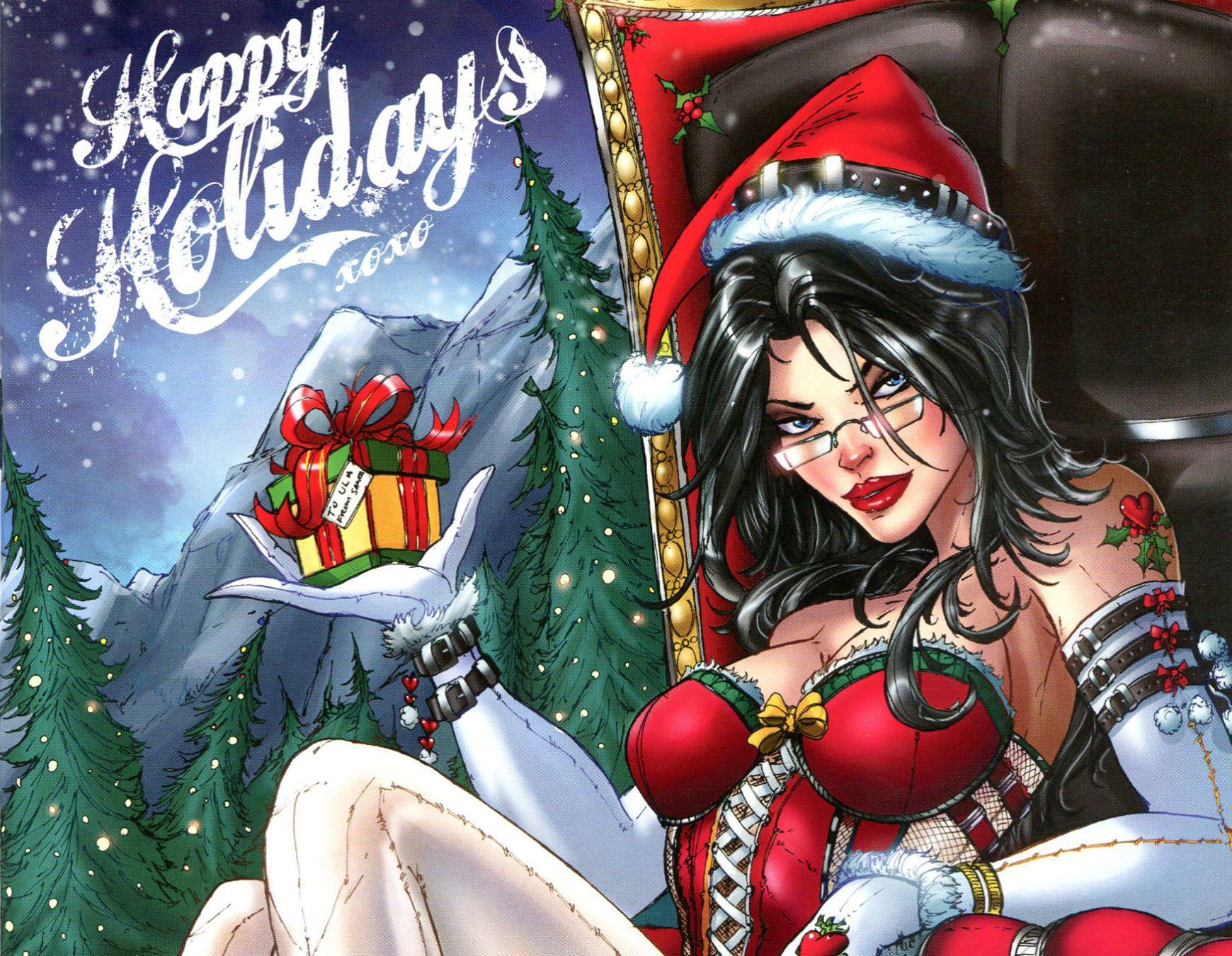 1740x1350 GRIMM FAIRY TALES Zenescope Entertainment Christmas G Wallpaperx1350