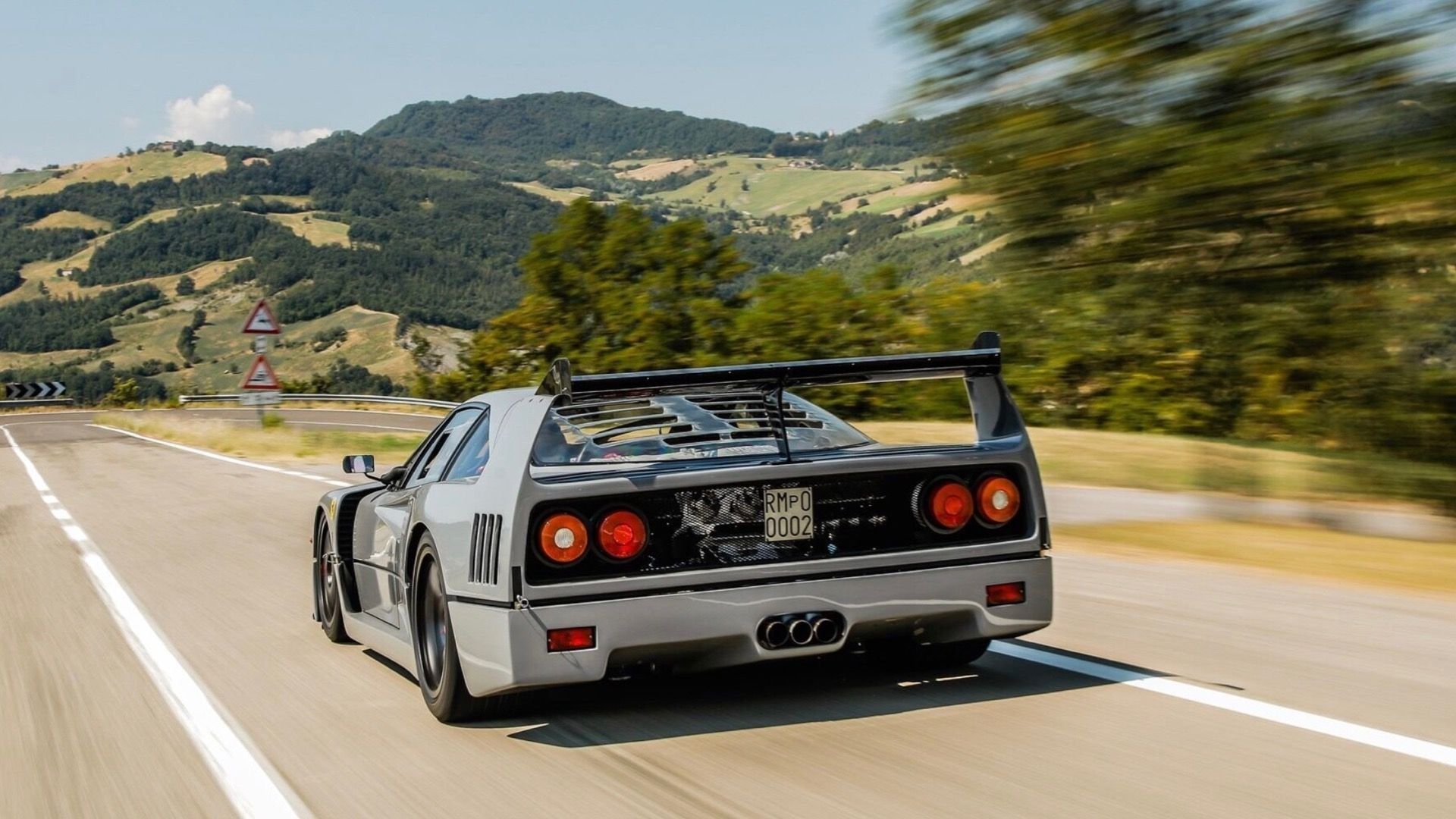 1920x1080 One Of One 1989 Ferrari F40 Competizione