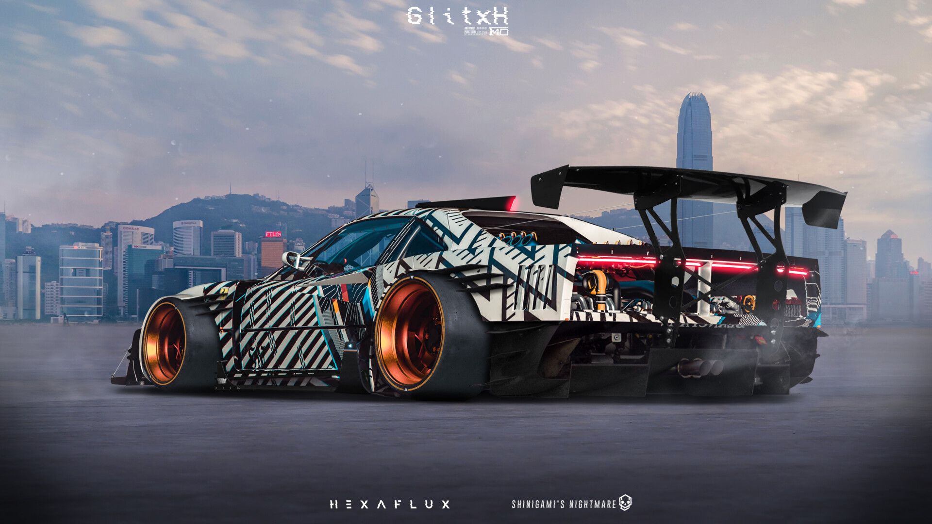 1920x1080 Apoorv Chandrawanshi - Ｇｌｉｔｘｈ さ為. • FERRARI F40 COMPETIZIONE•