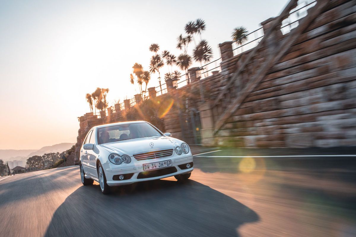 1200x800 Modern Classic: Mercedes Benz C55 AMG