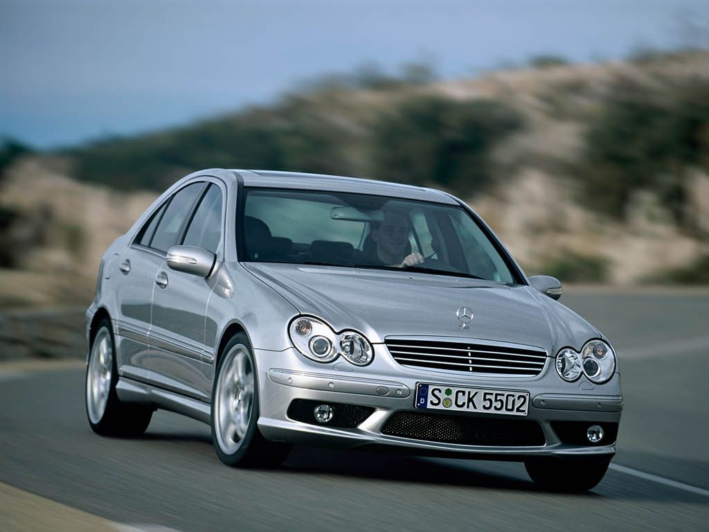 1024x768 Mercedes Benz C 55 AMG