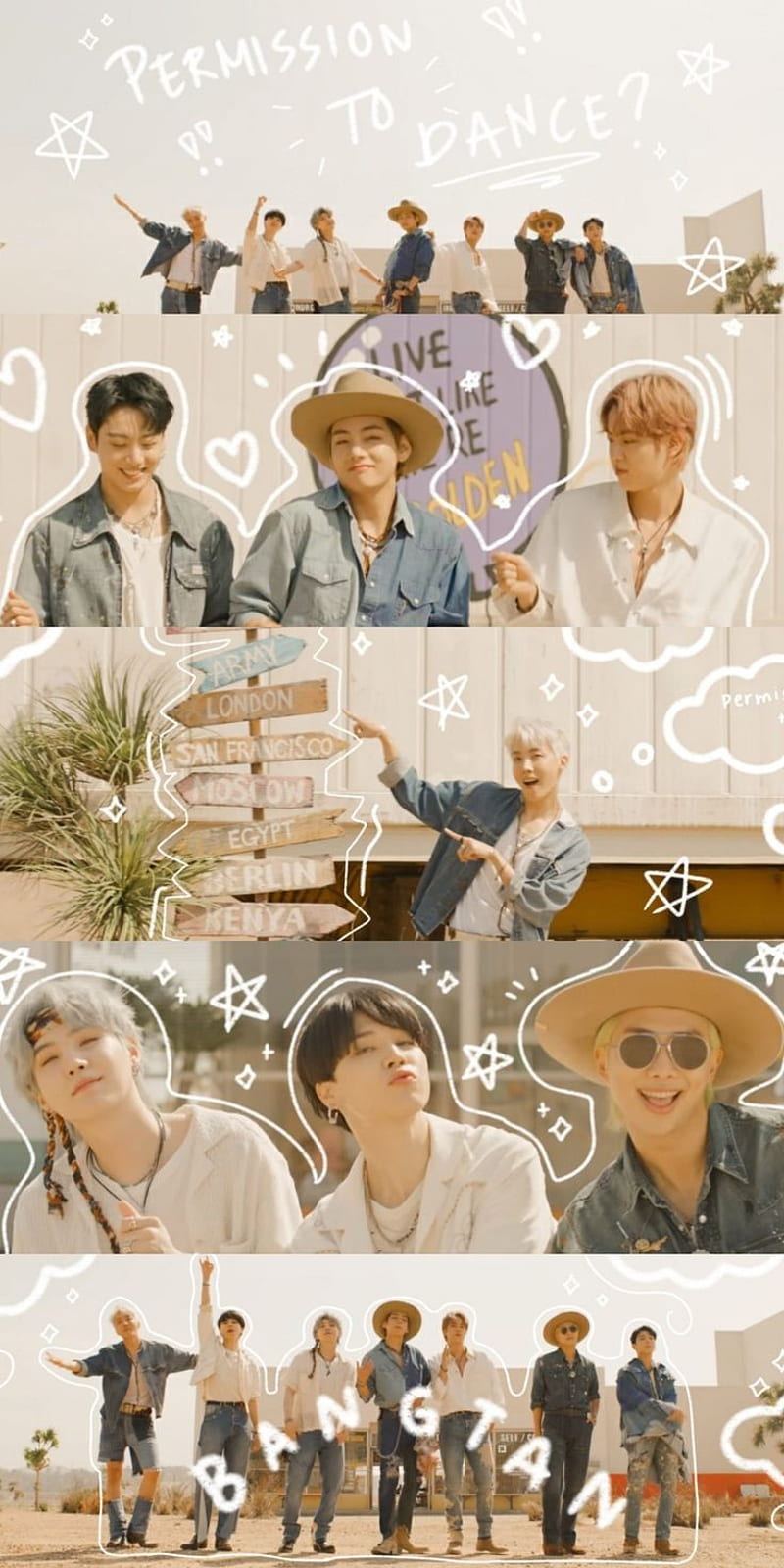 800x1600 BTS, permissiontodance, HD phone wallpaper