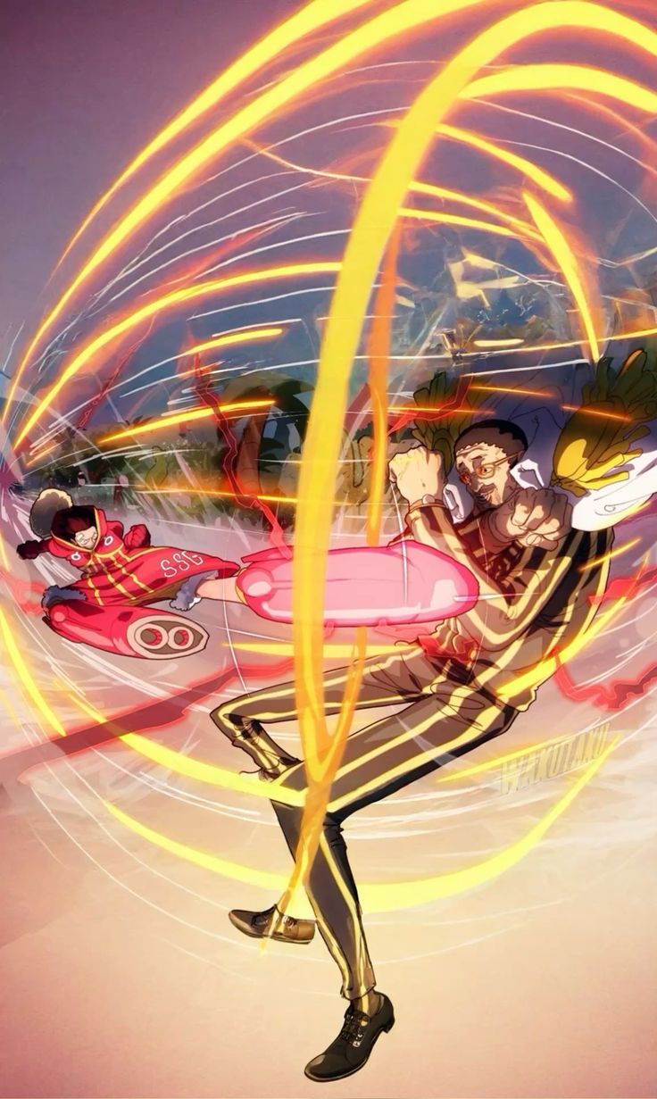 736x1231 Luffy vs kizaru