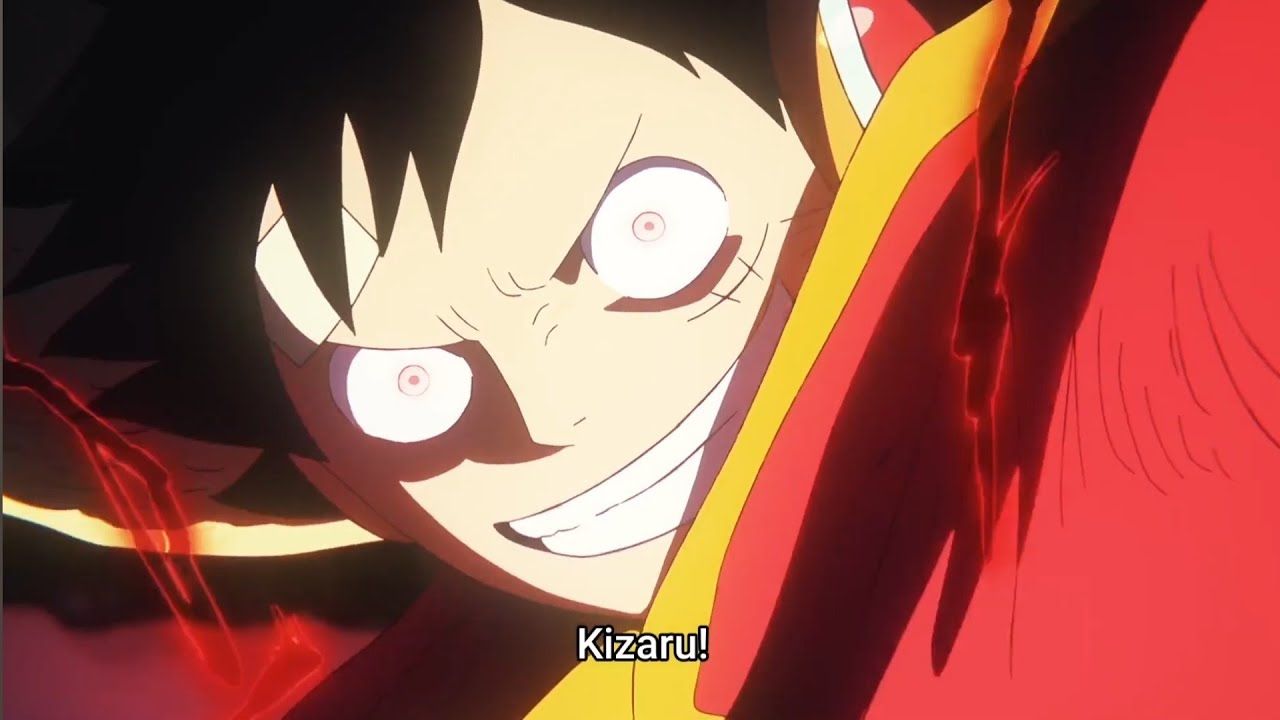 1280x720 LUFFY VS KIZARU. One Piece 1125