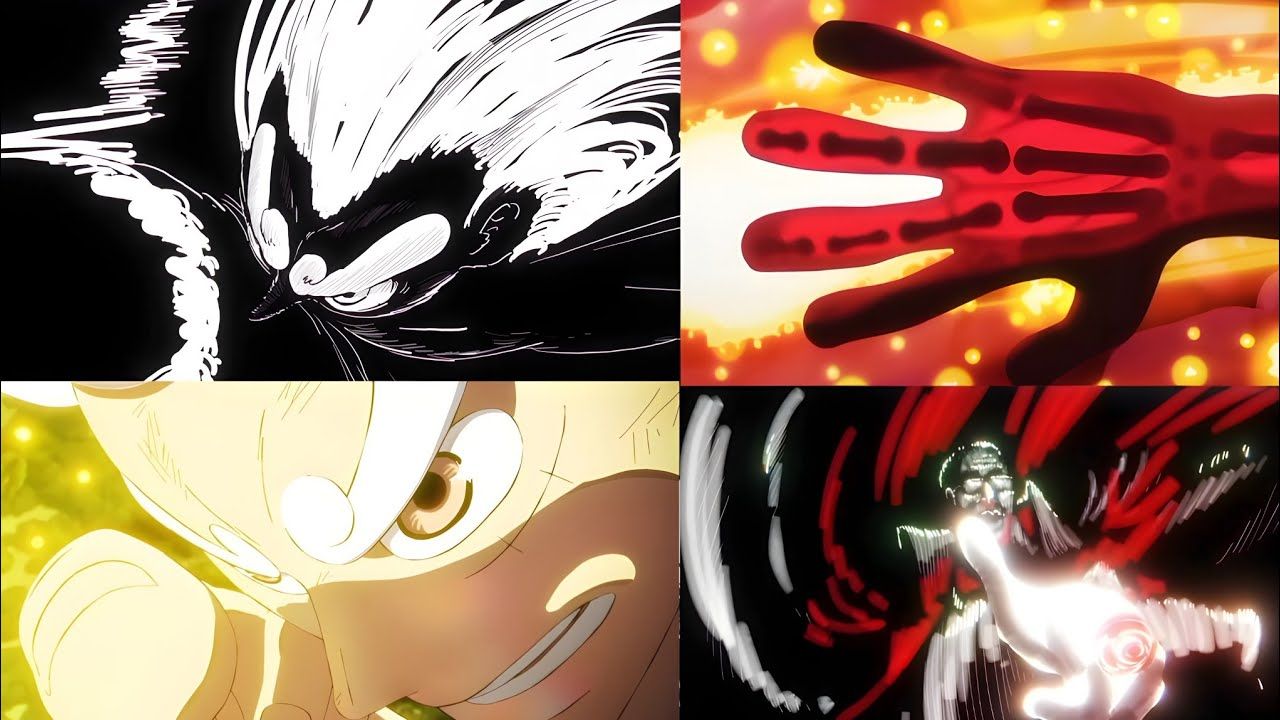 1280x720 Luffy vs Kizaru animation moments and impact frames.. One piece 1127