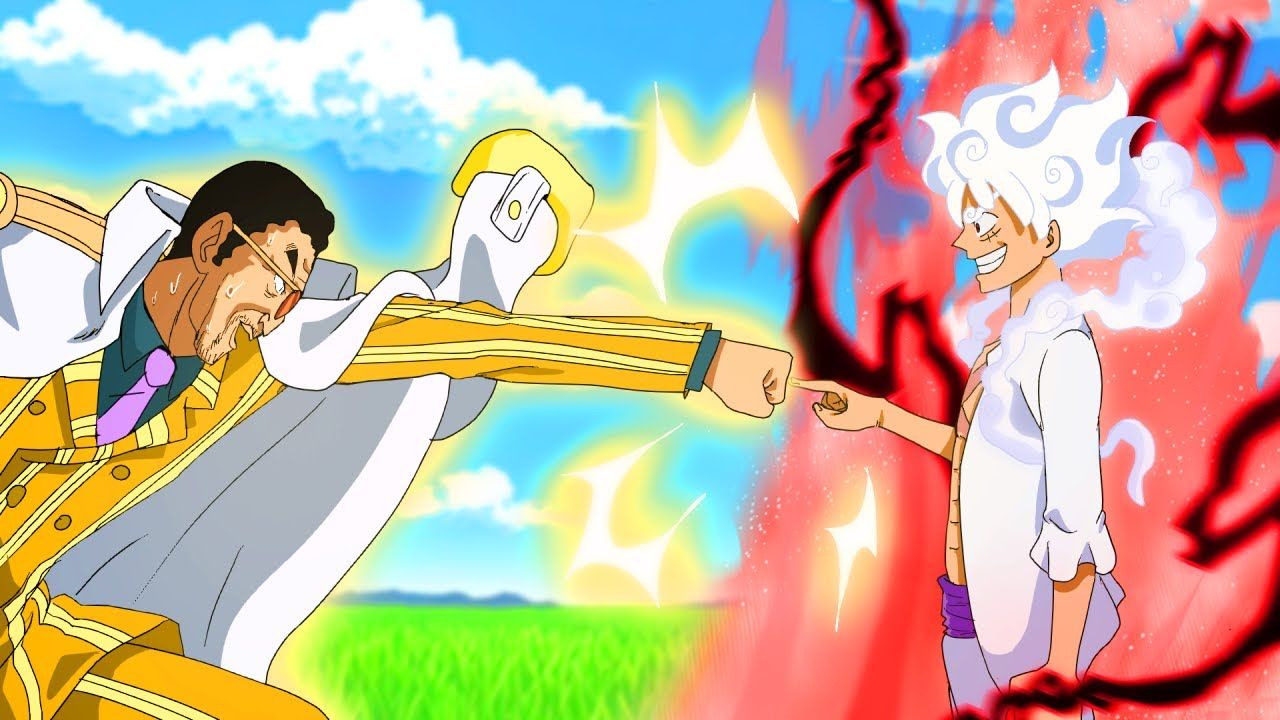 1280x720 Luffy Proves Himself vs Admiral Kizaru