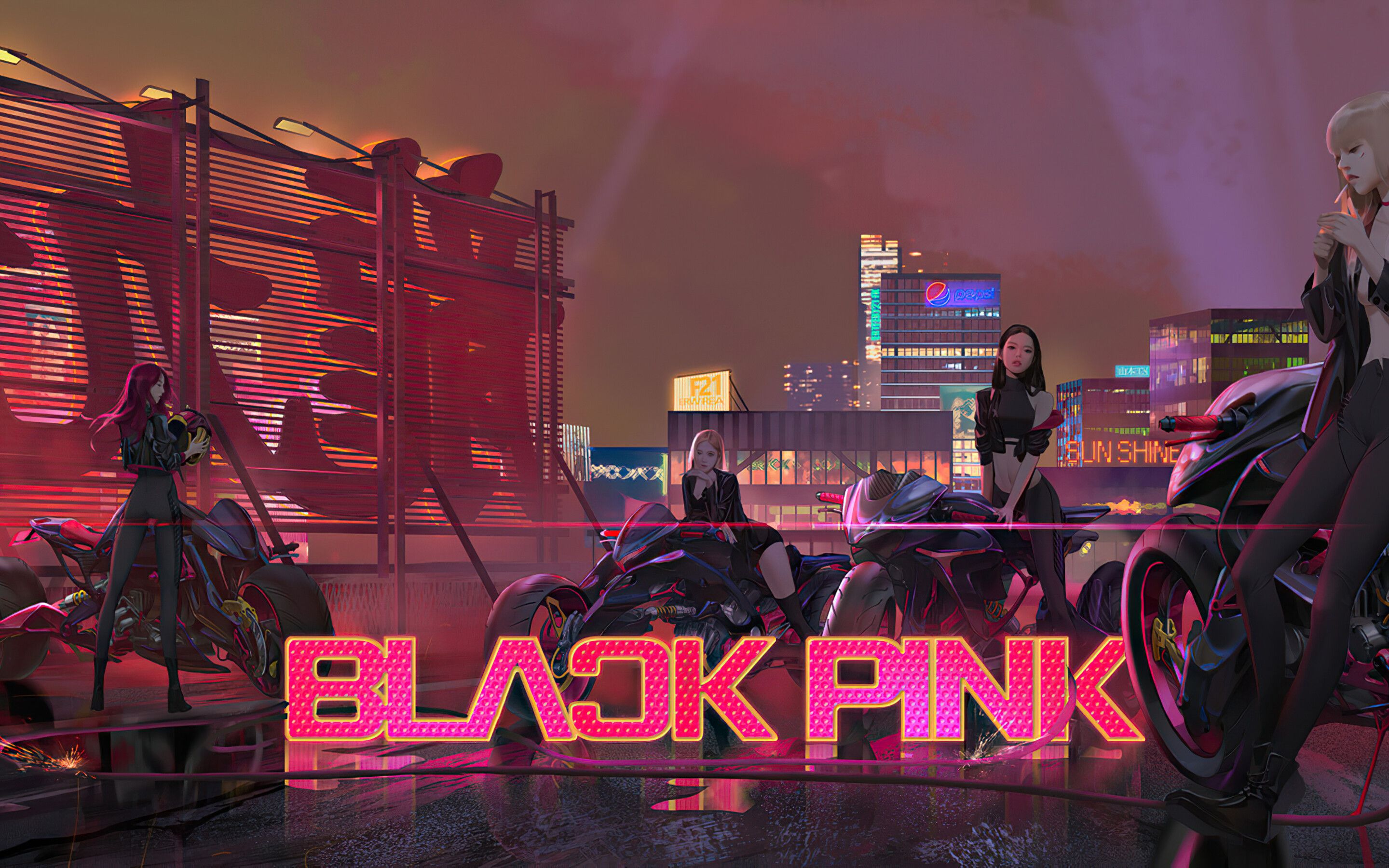 2880x1800 BLACKPINK Wallpaper
