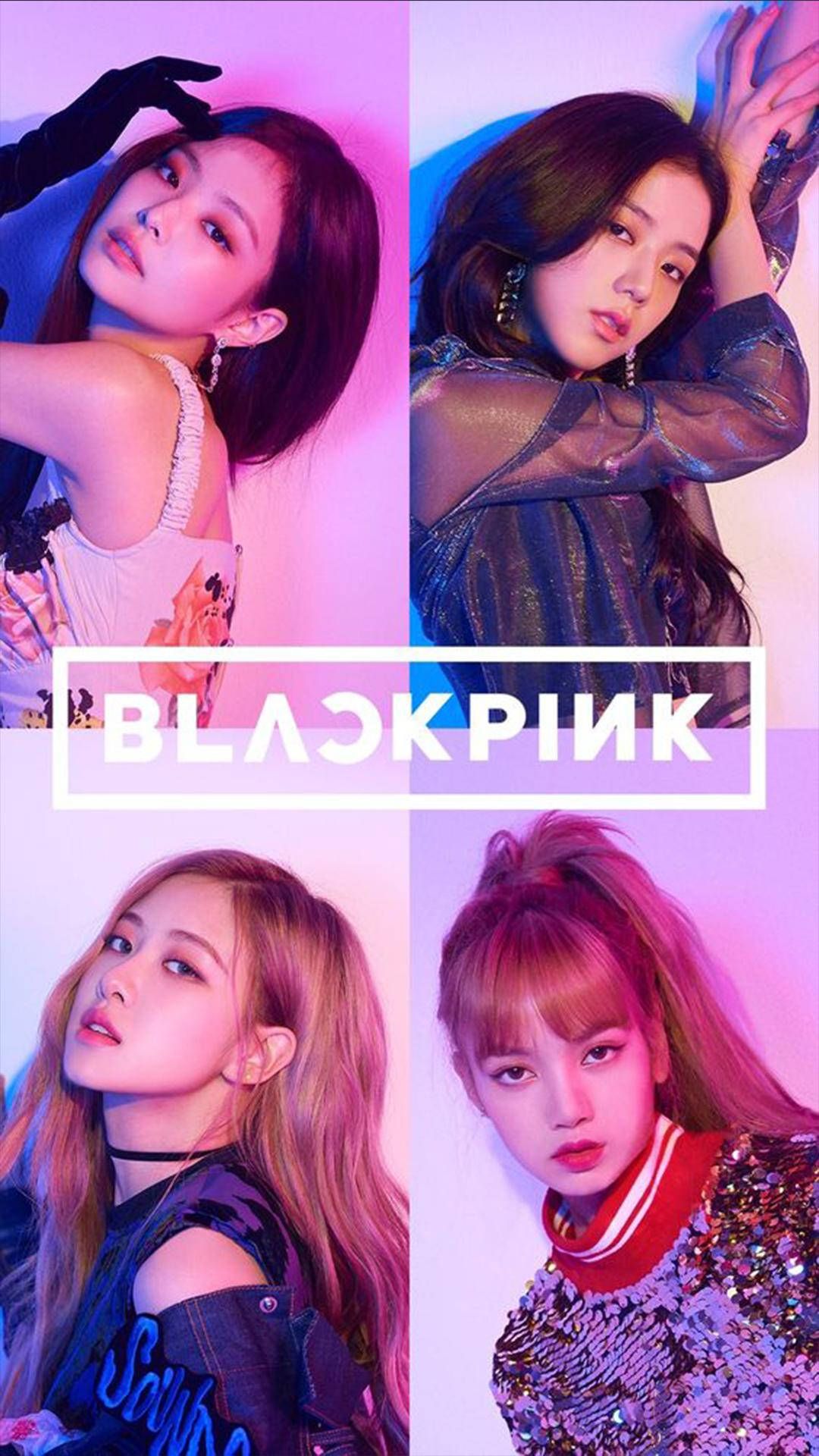 1080x1920 Download Blackpink Collage Art Wallpaper