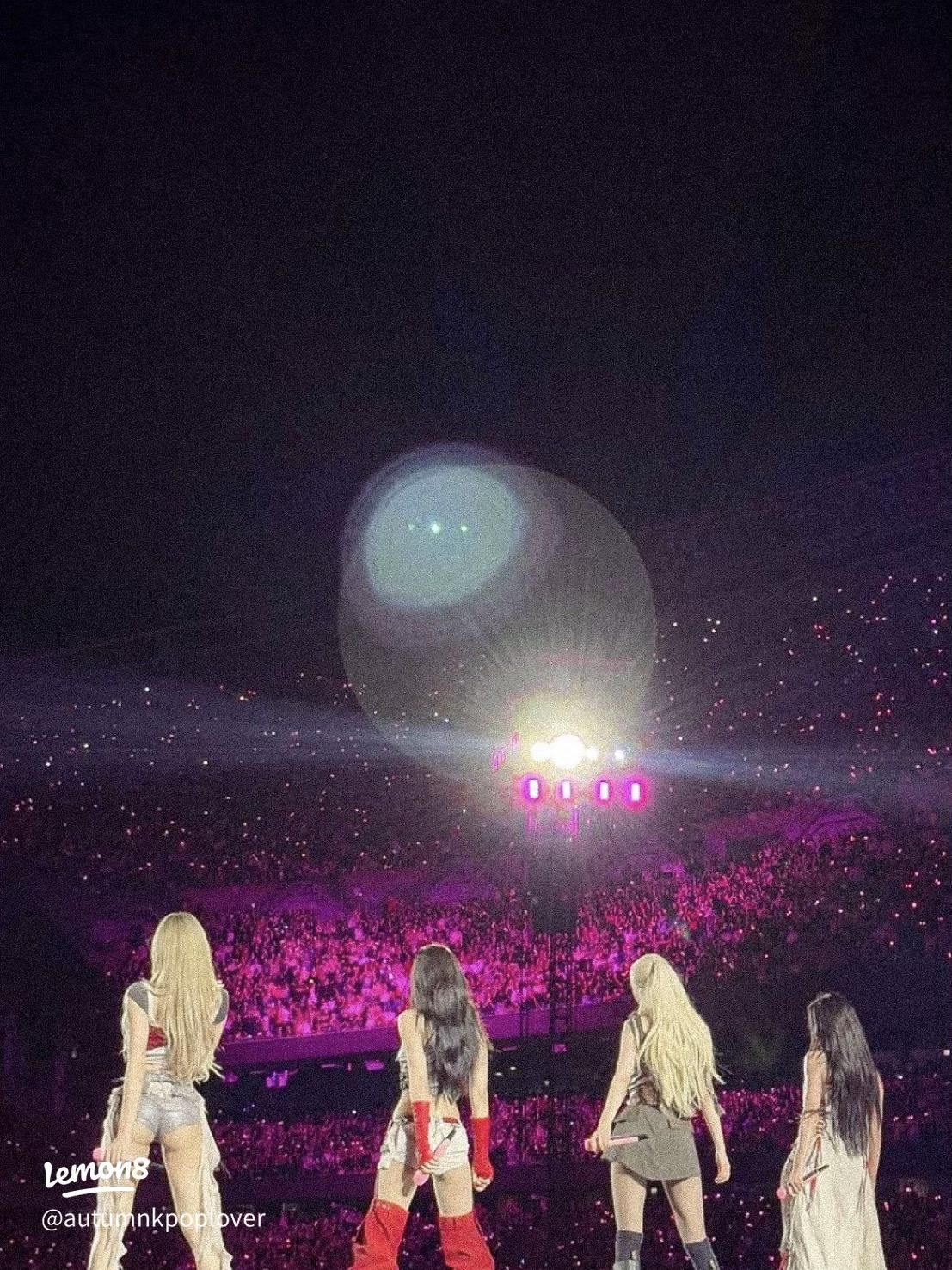 1107x1476 BLACKPINK Concert Wallpaper: Aesthetic Stage, Pink Lights & HD Magic