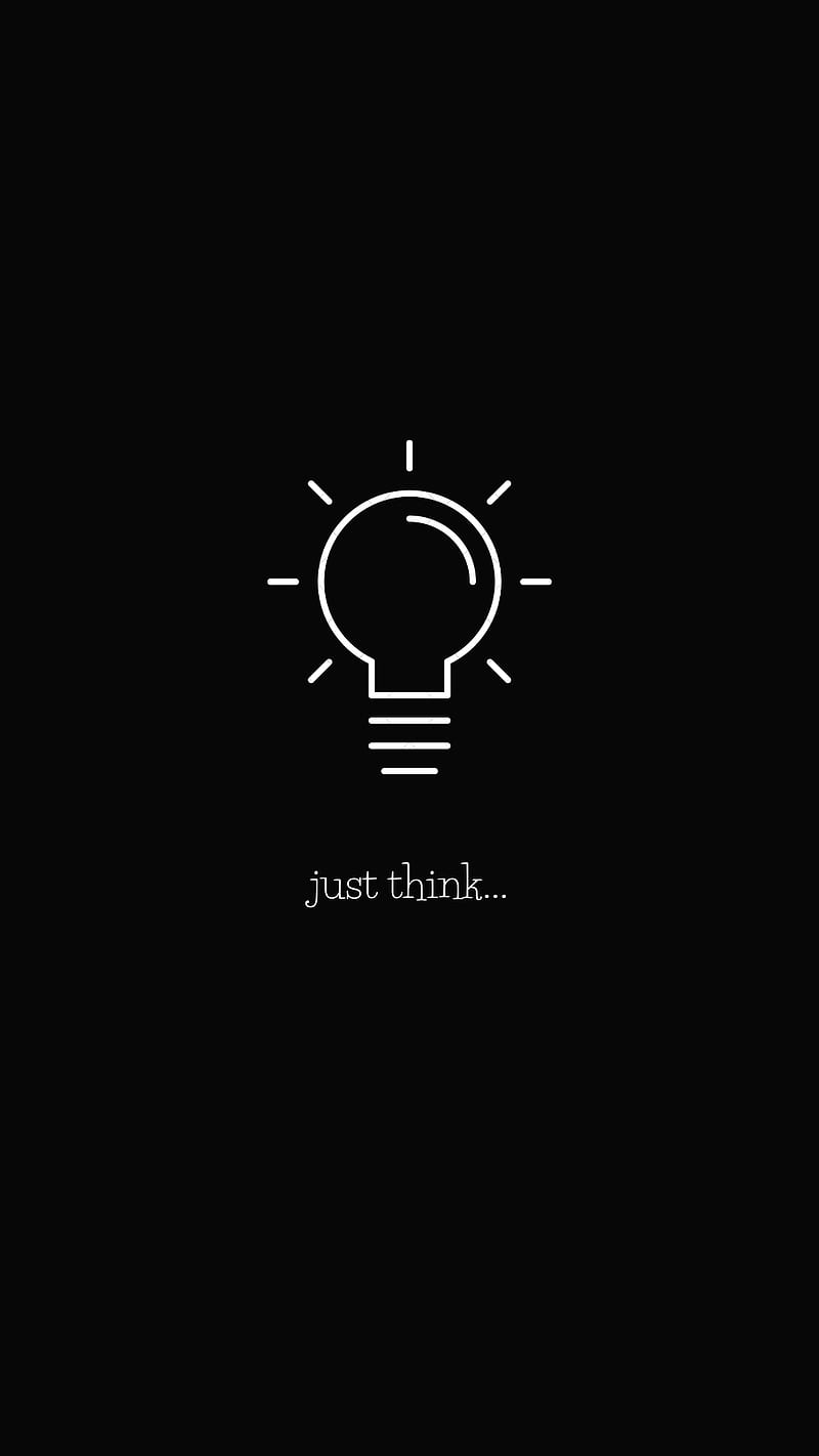 800x1422 Idea, black, book, brain, dark, mind, minimalist, relax, think, world, HD phone wallpaper
