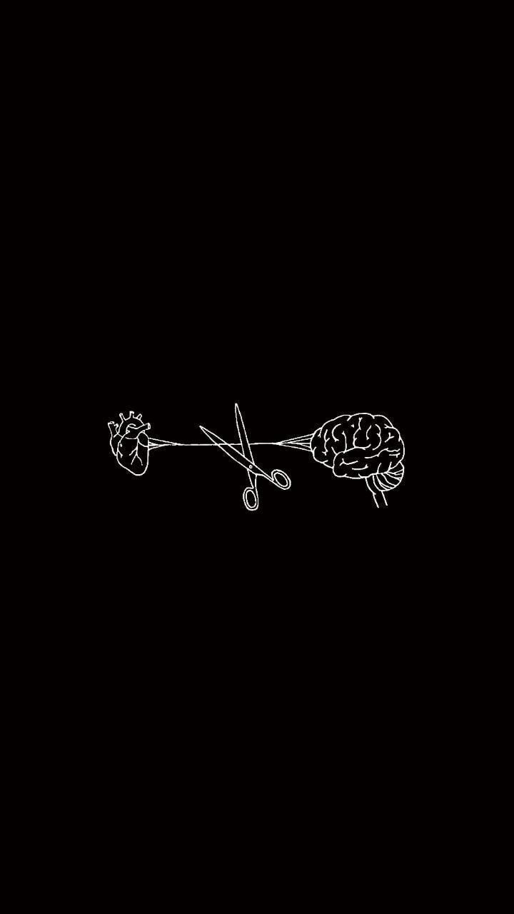 720x1280 Heart Brain Wallpaper