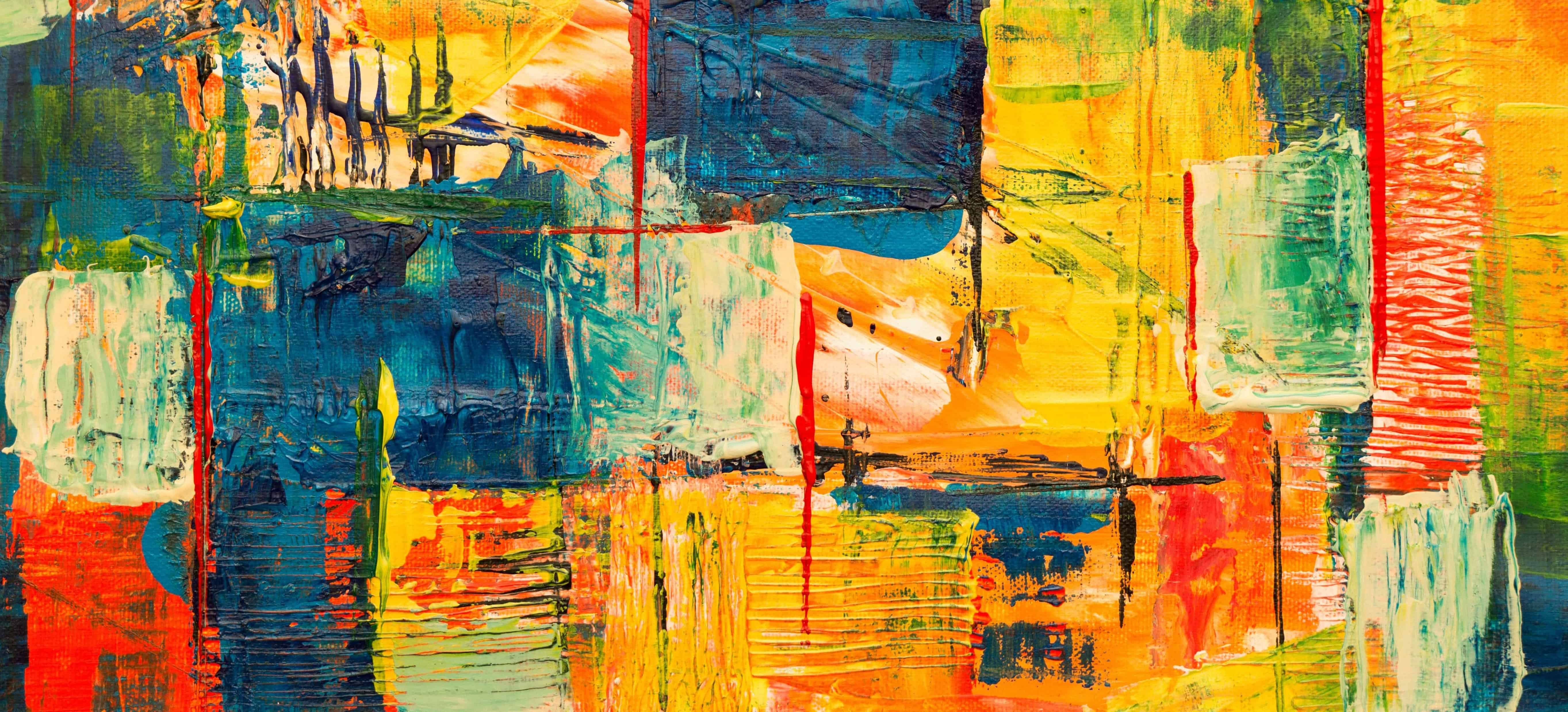 5453x2476 4k Wallpaper Abstract Expressionism Abstract Painting 1269968_1