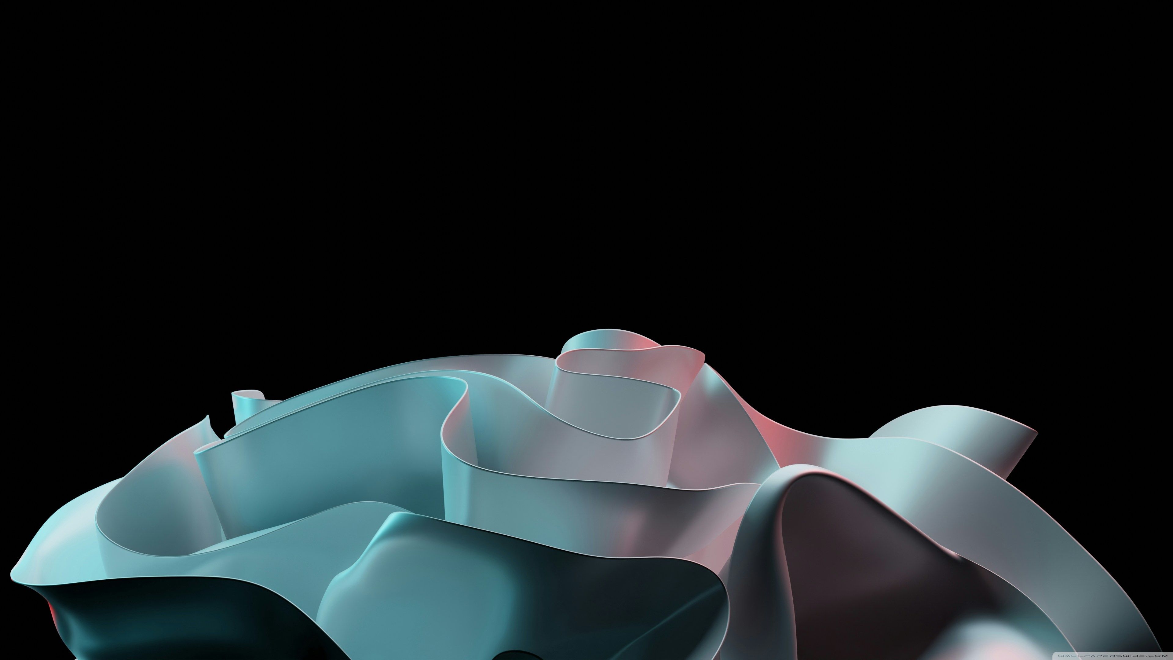 3840x2160 Modern Abstract Art, Black Background 4K UHD Wallpaper for UltraHD Desktop and TV : Widescreen and UltraWide Display : Dual Monitor : Smartphone and Tablet Devices