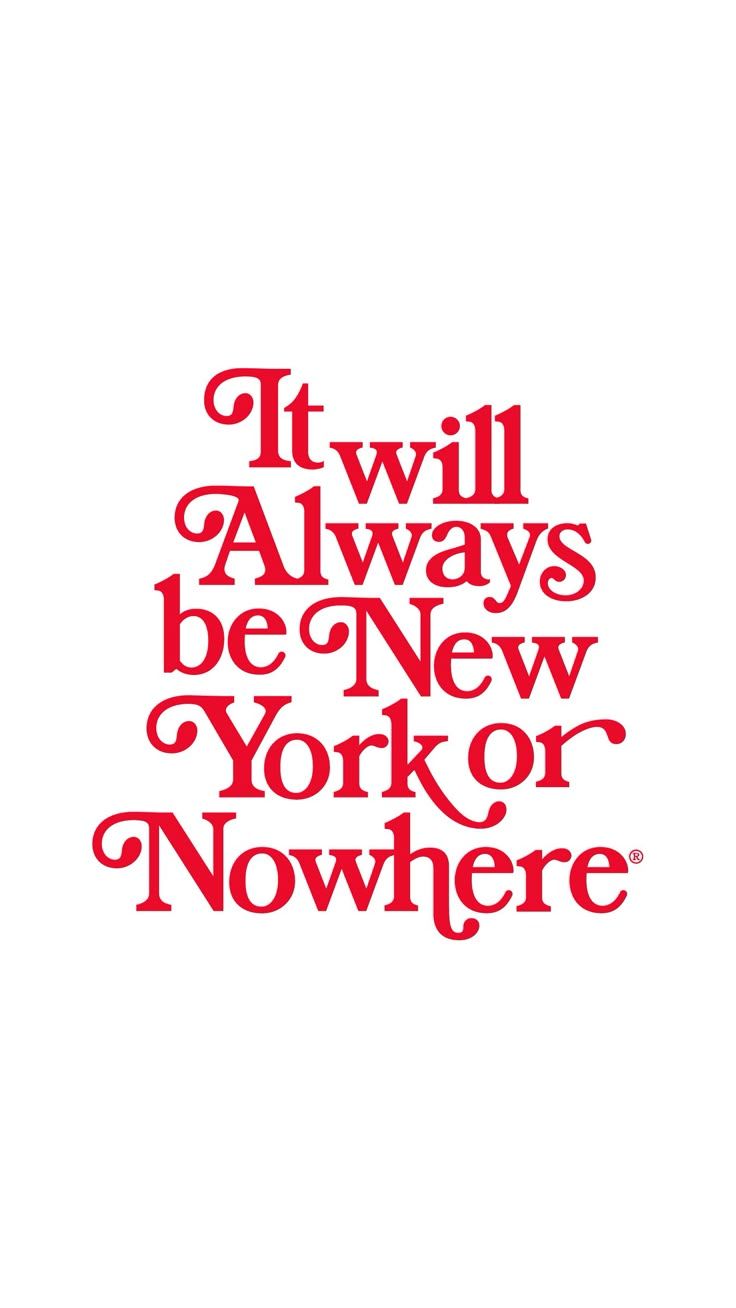 736x1308 New York or Nowhere Wallpaper Phone