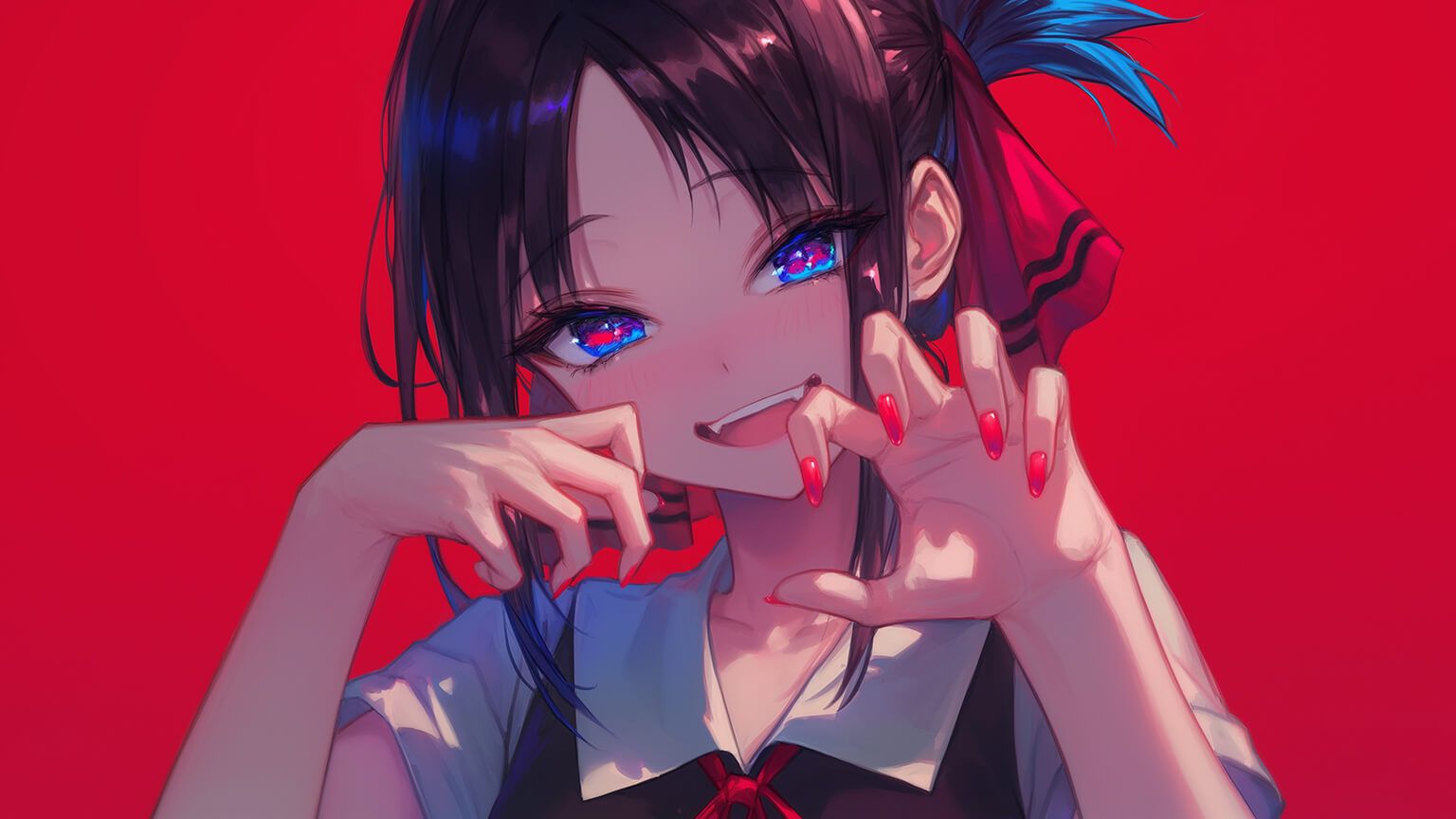 1536x864 Cute Kaguya Sama Desktop Wallpaper Sama Wallpaper 4k