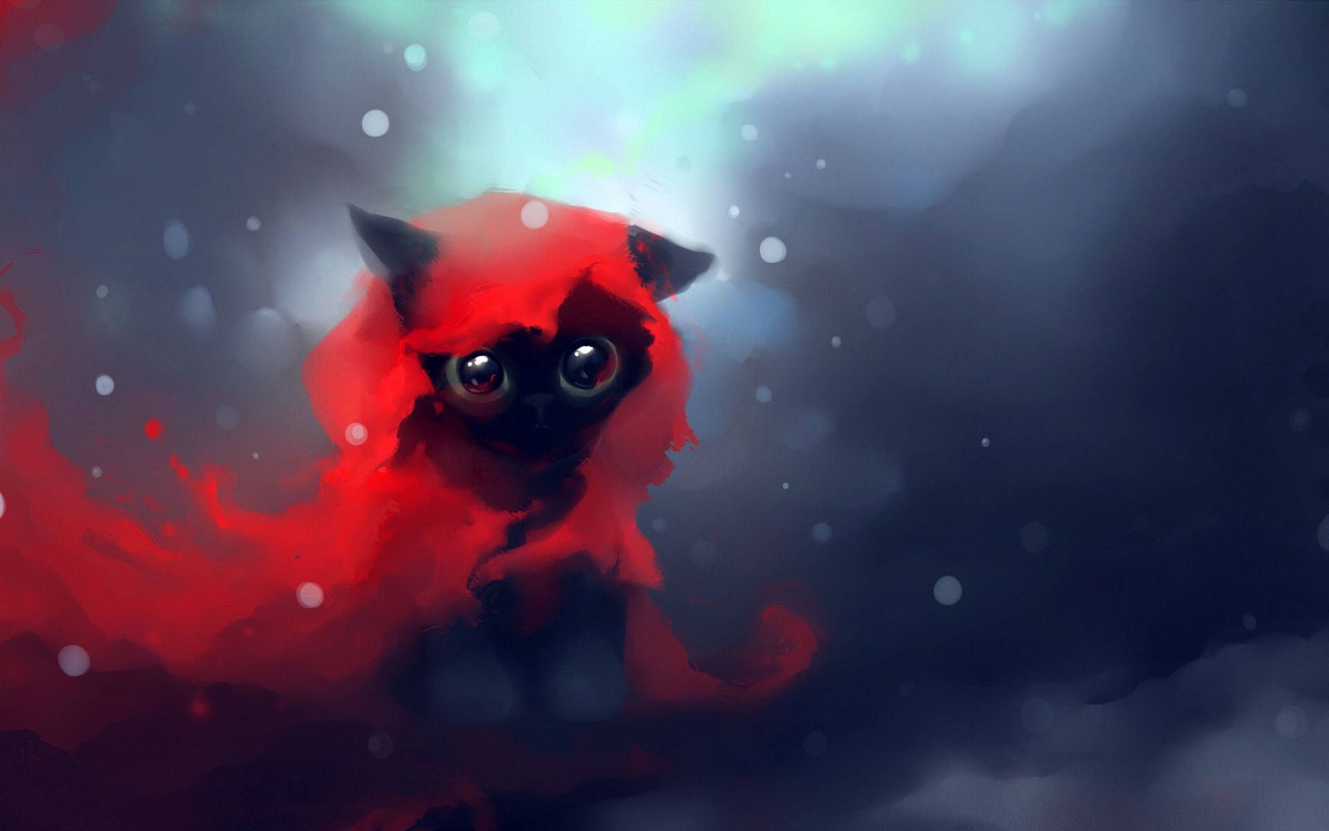 1920x1200 Red Anime Wallpaper