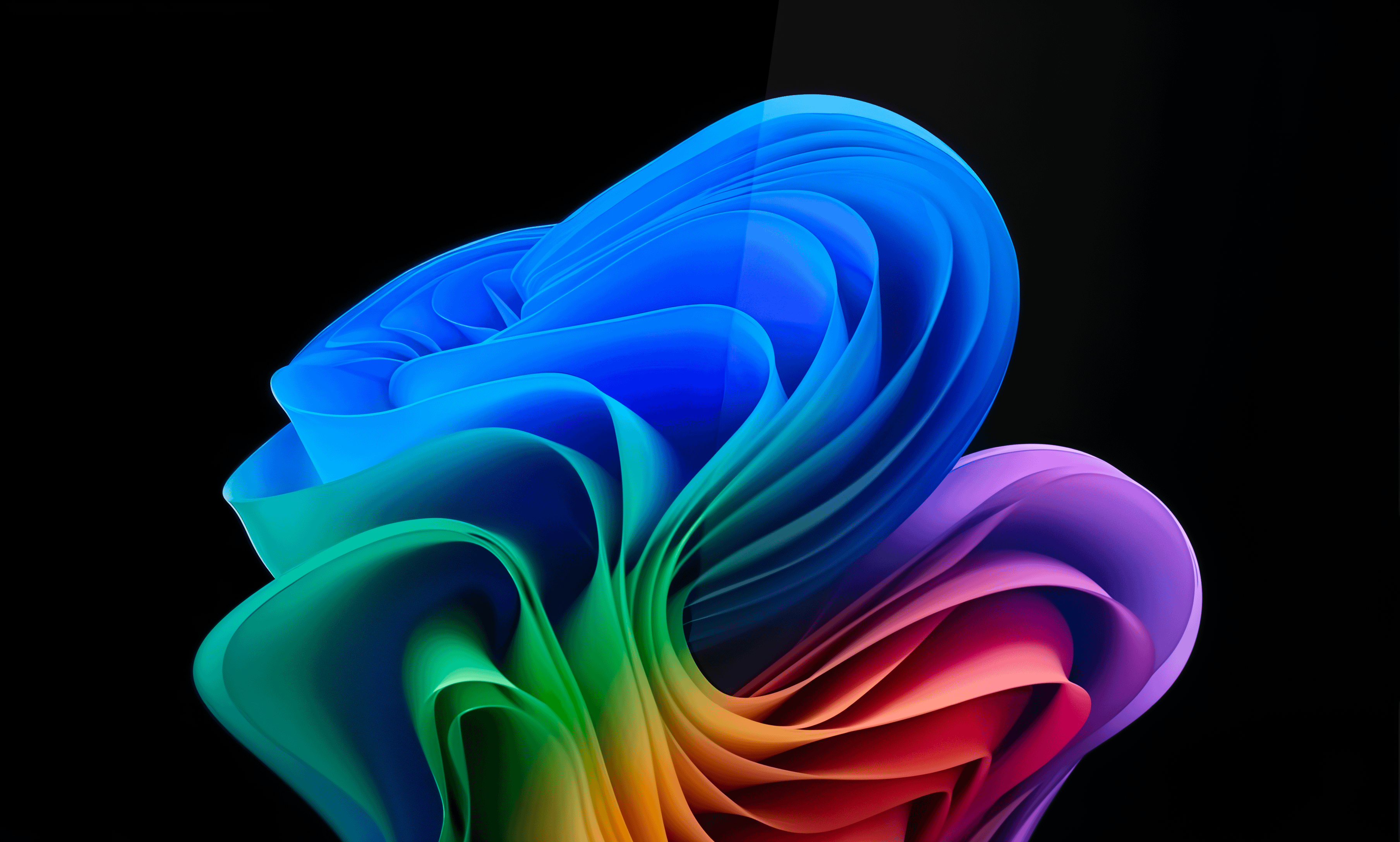 3616x2176 Can Anyone Help Upscale This Cool Copilot Themed Windows 11 Wallpaper To 4K?