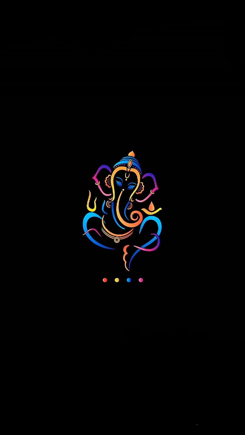 800x1422 HD ganesh ji 3D wallpaper