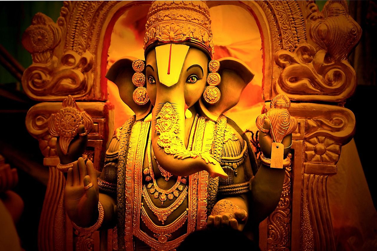 1280x853 Hindu God Ganesah Elephant