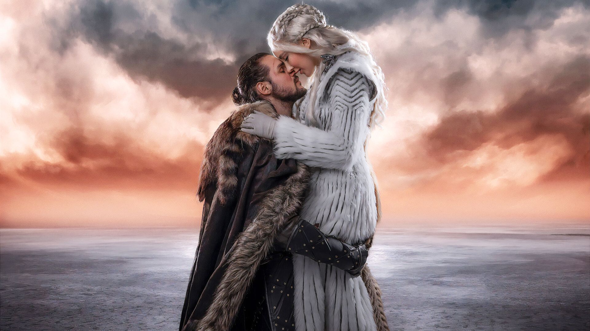 1920x1080 Jon Snow And Khalessi Love Cosplay 4k Laptop Full HD 1080P , HD 4k Wallpaper, Image, Background, Photos and Picture