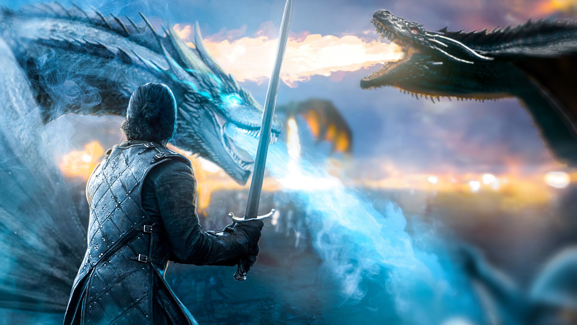 1920x1080 Full HD, HDTV, 1080p 16:9 Jon Snow Wallpaper Free 1920x1080 High Quality Background