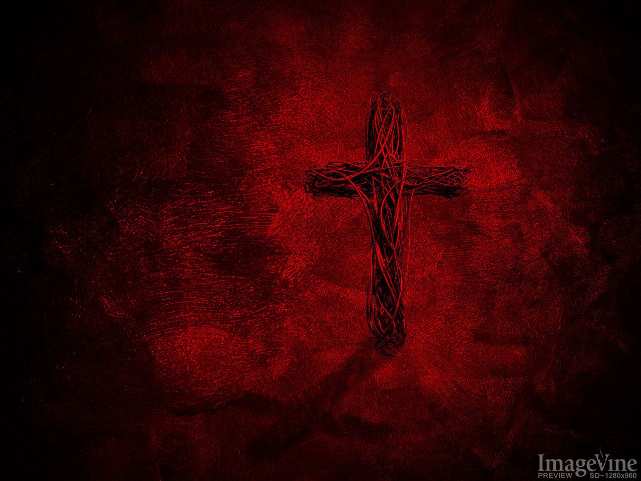 1280x960 Simple Cross Background