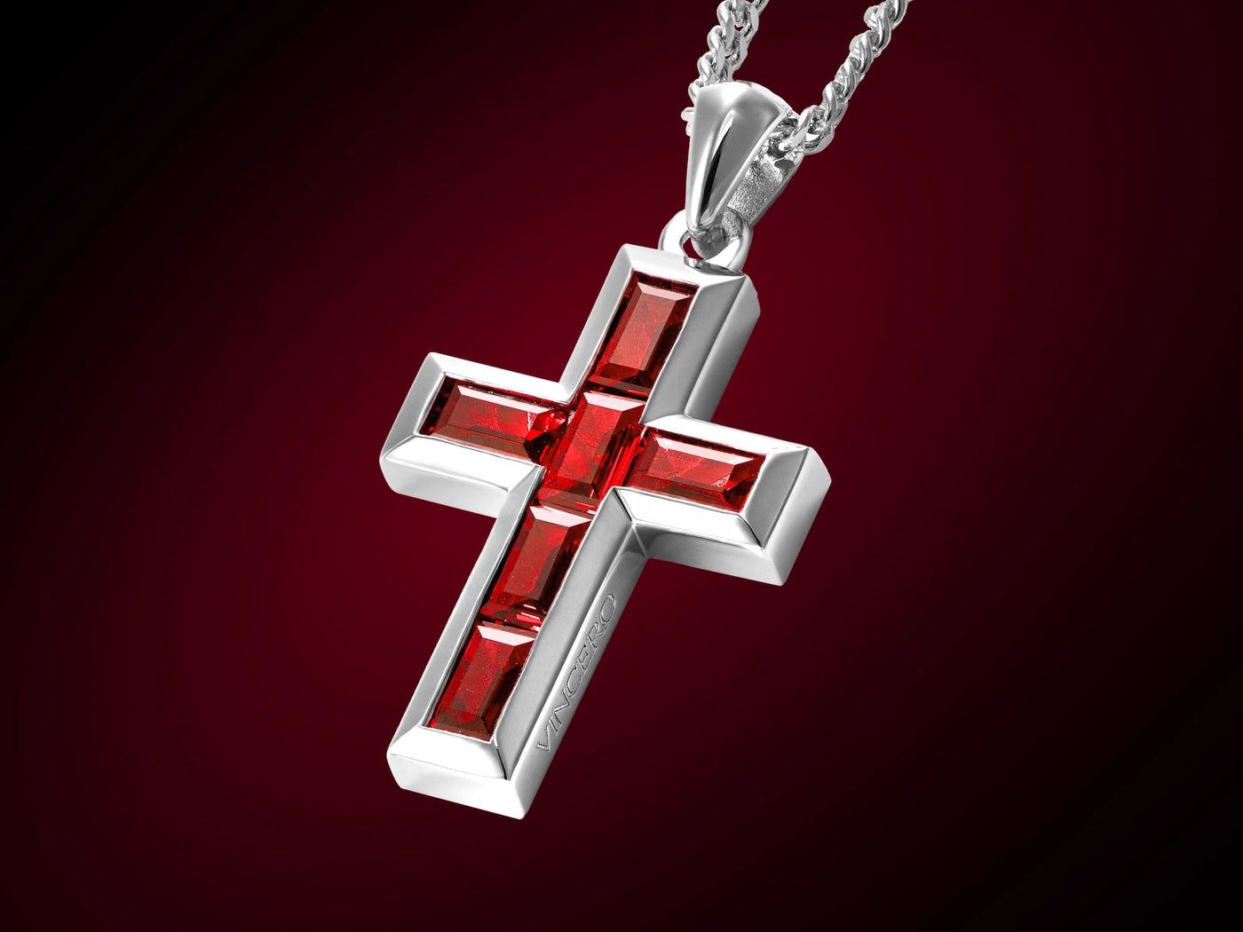 1400x1050 Stone Cross Pendant