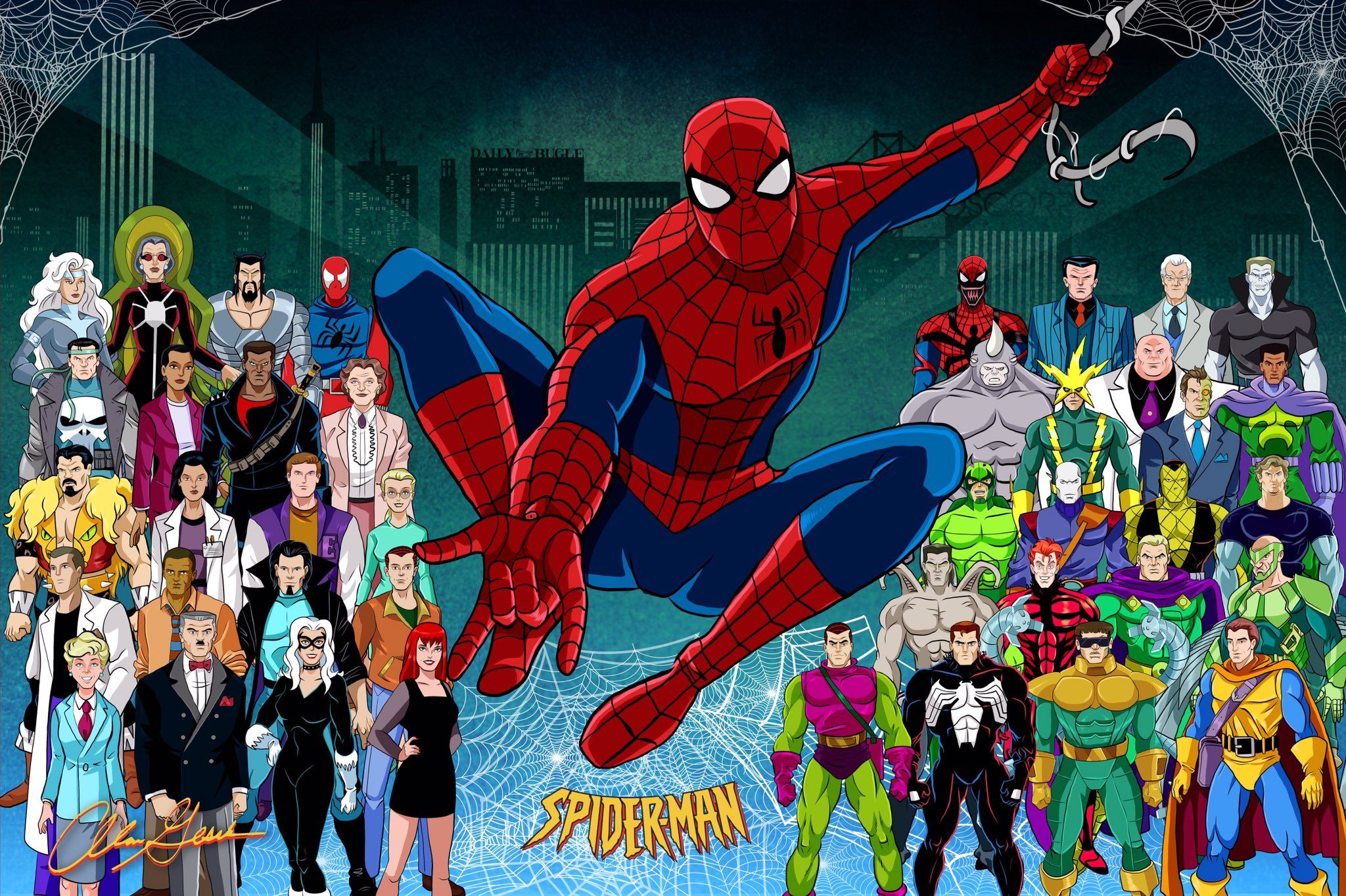 2048x1364 Spider Man: The Animated Series