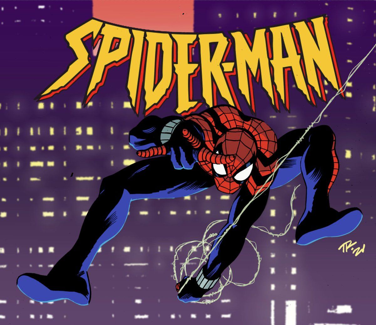 1200x1036 Spider Man! Bet You Can Guess What I Was Listening To When I Drew This