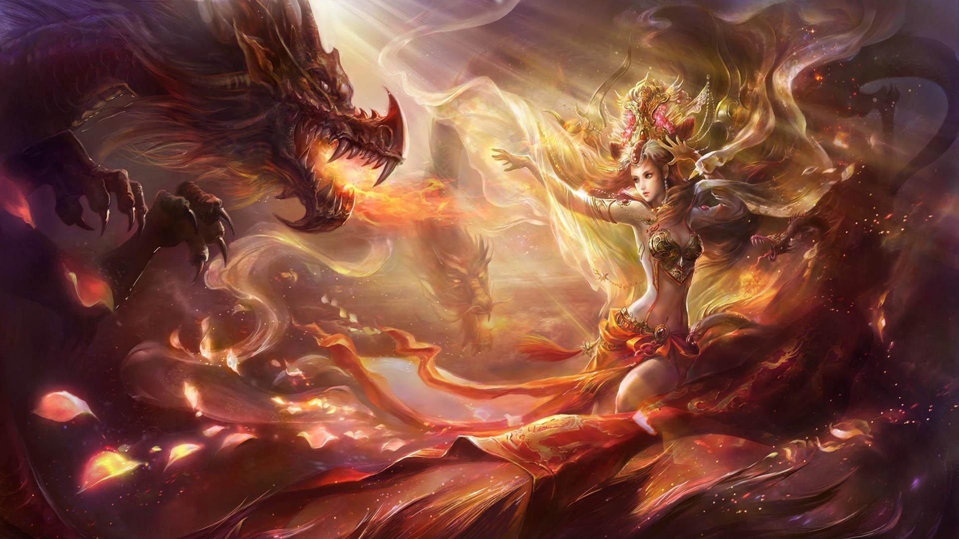 1920x1080 Asian Dragon Wallpaper