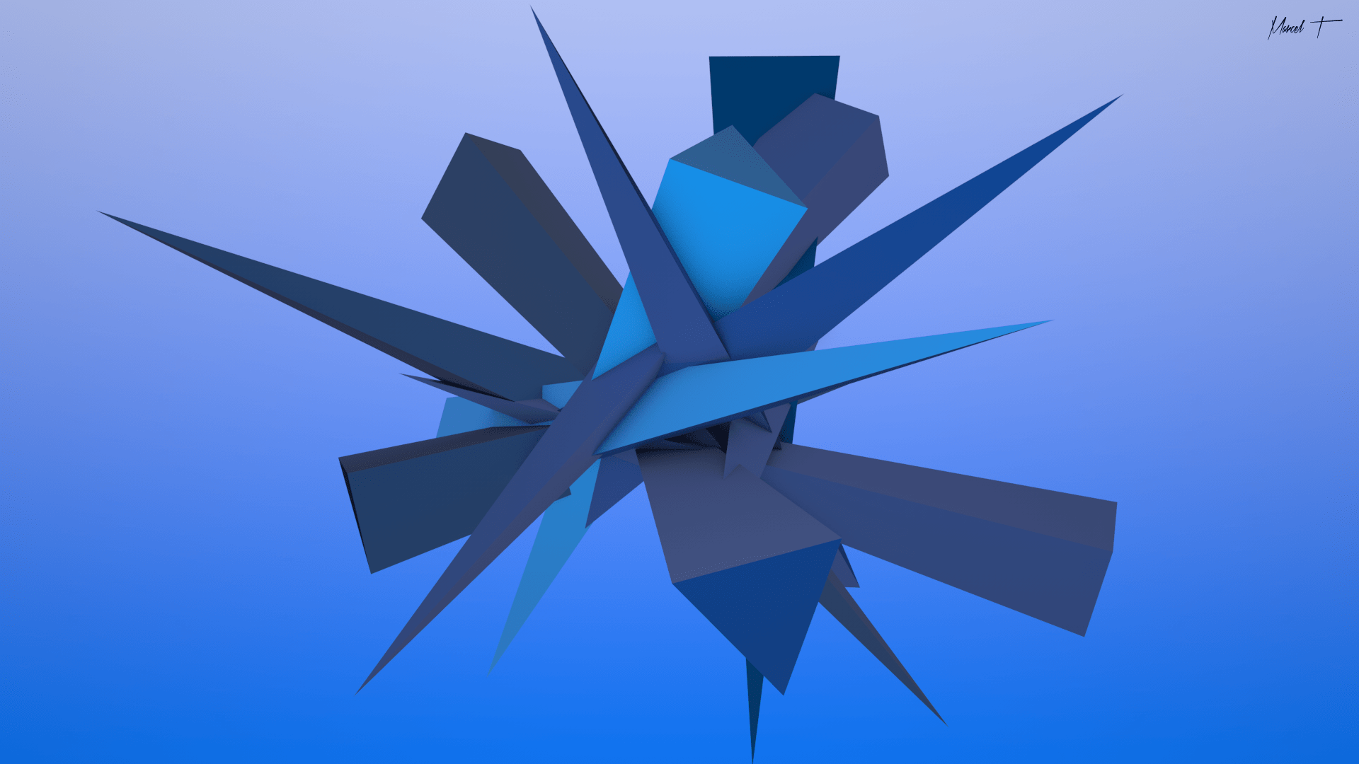 1920x1080 Another wallpaper made by me, inspired by Justin Maller [1920x1080]