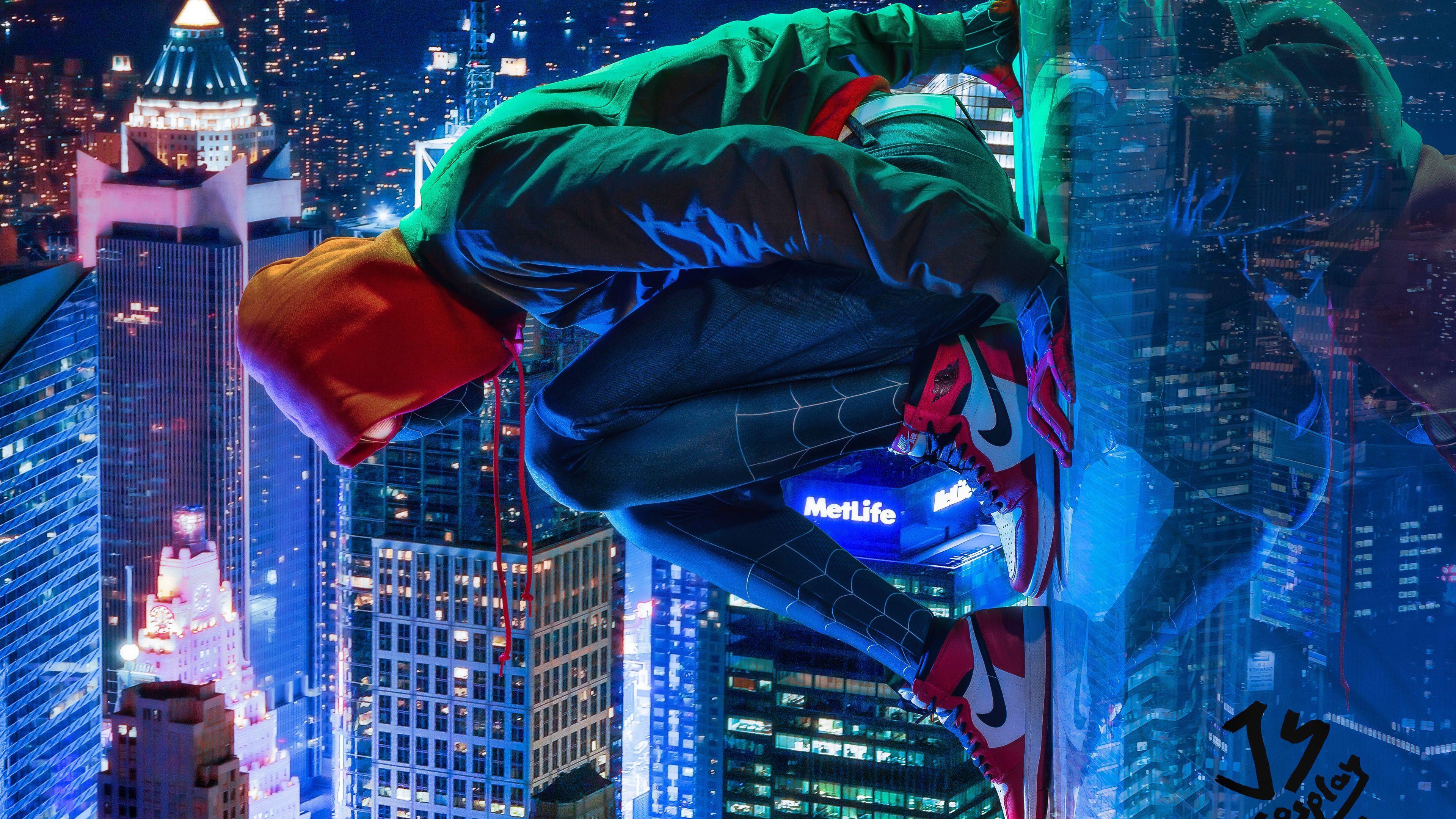 Miles Morales 4k Wallpapers Top Free Miles Morales 4k Backgrounds 