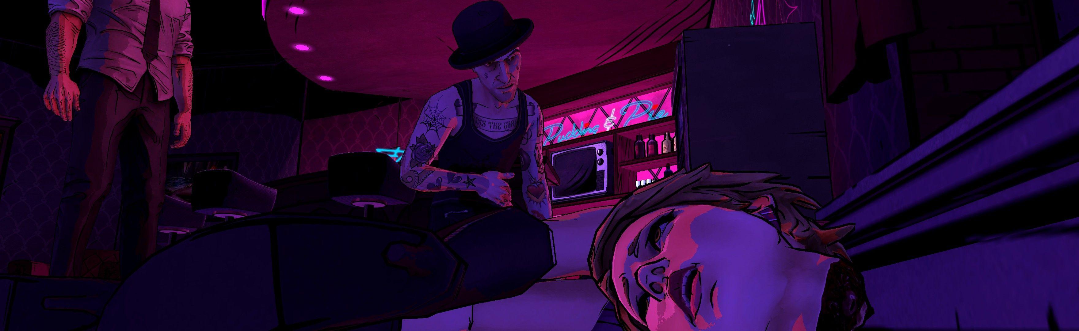 3520x1080 Wolf Among Us Ultrawide