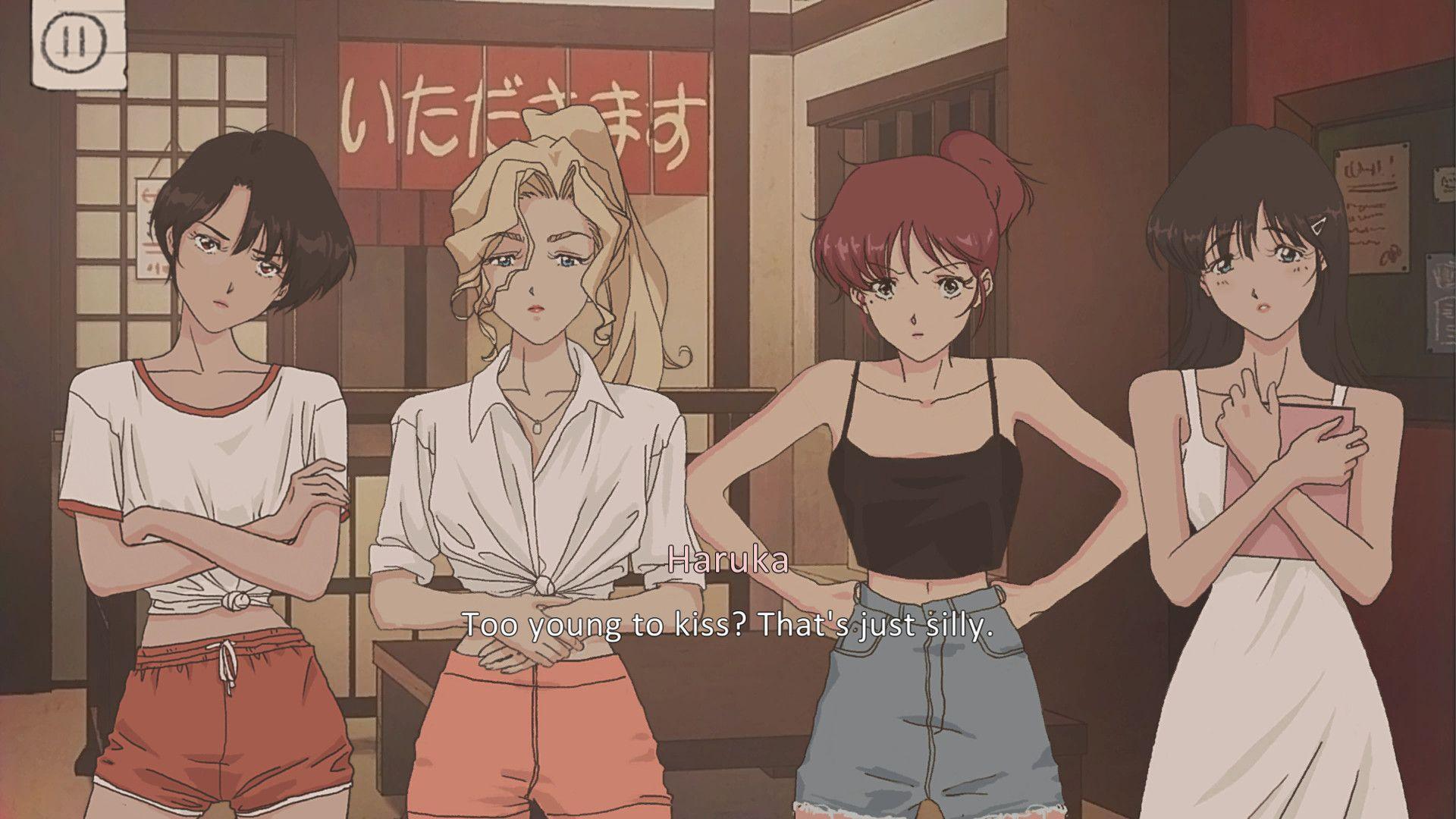 1920x1080 90s Anime Aesthetic Desktop Wallpaper