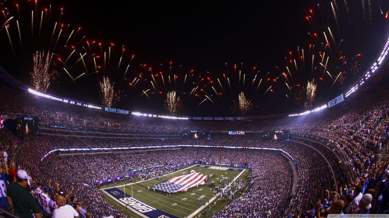 1366x768 New York Giants Stadium HD Wallpaper
