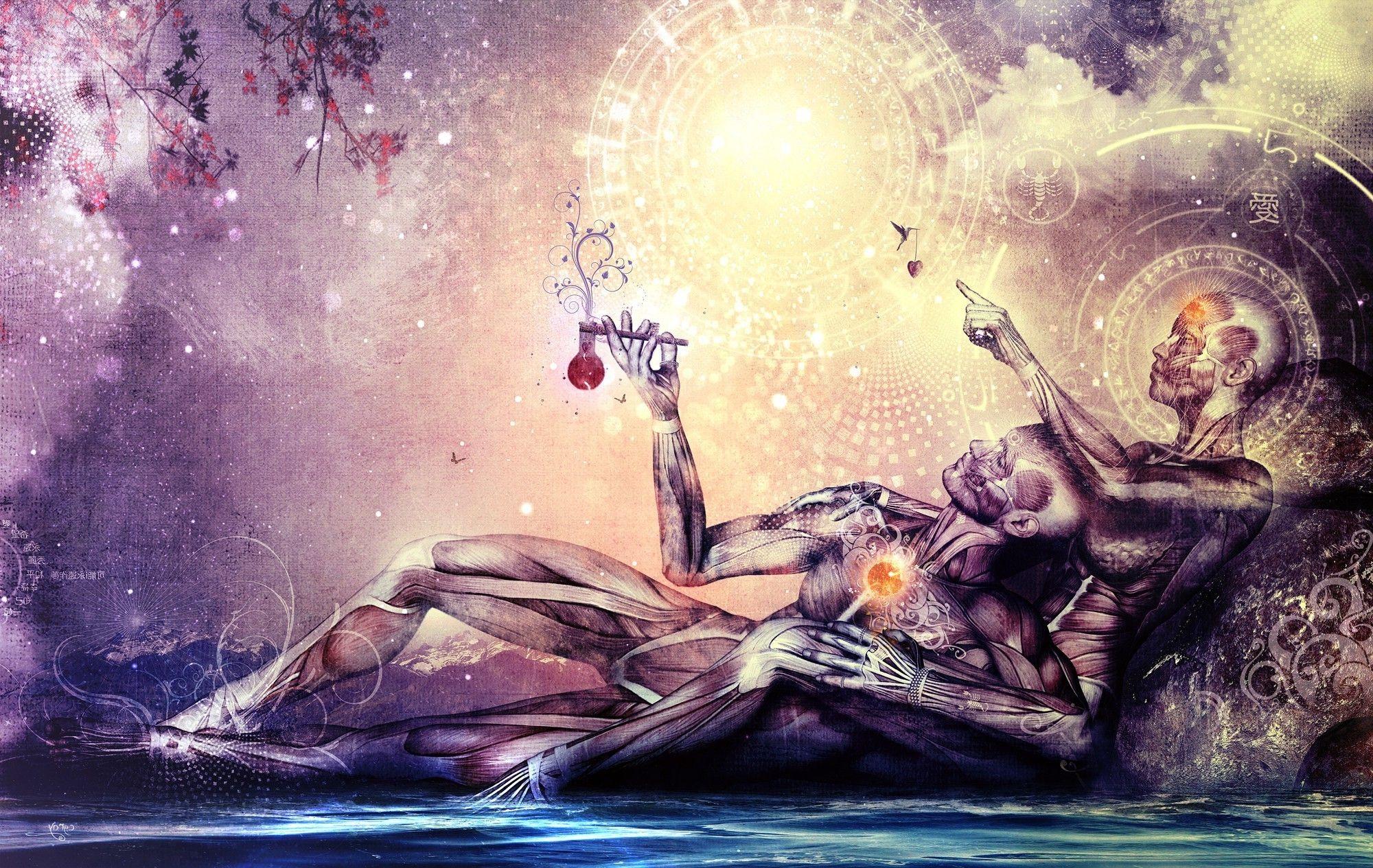 2000x1265 Spiritual Yoga Phone Wallpaper