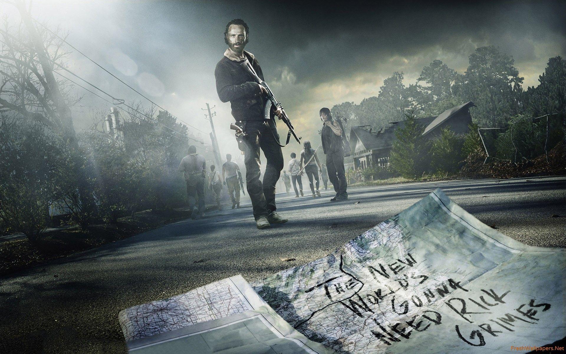 1920x1200 The Walking Dead Season 5 Midseason hình nền