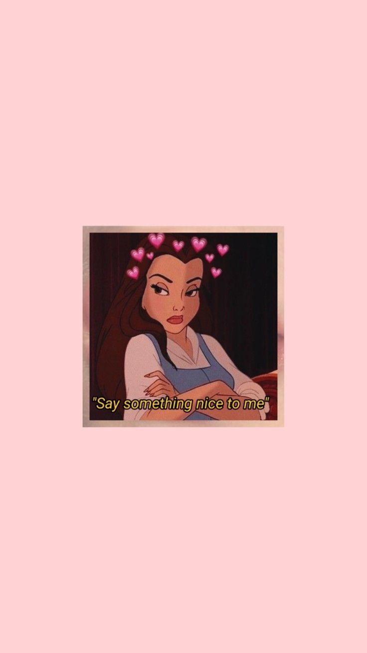 736x1309 Aesthetic Quotes Disney Wallpaper
