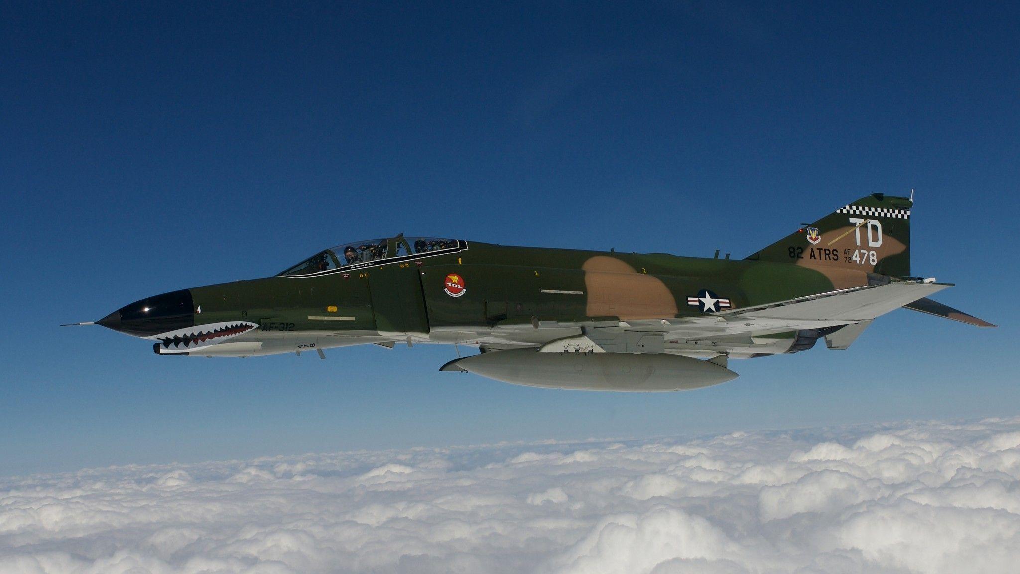2048x1152 F 4 Phantom Wallpaper. Usaf, Fighter Jets, Air Force