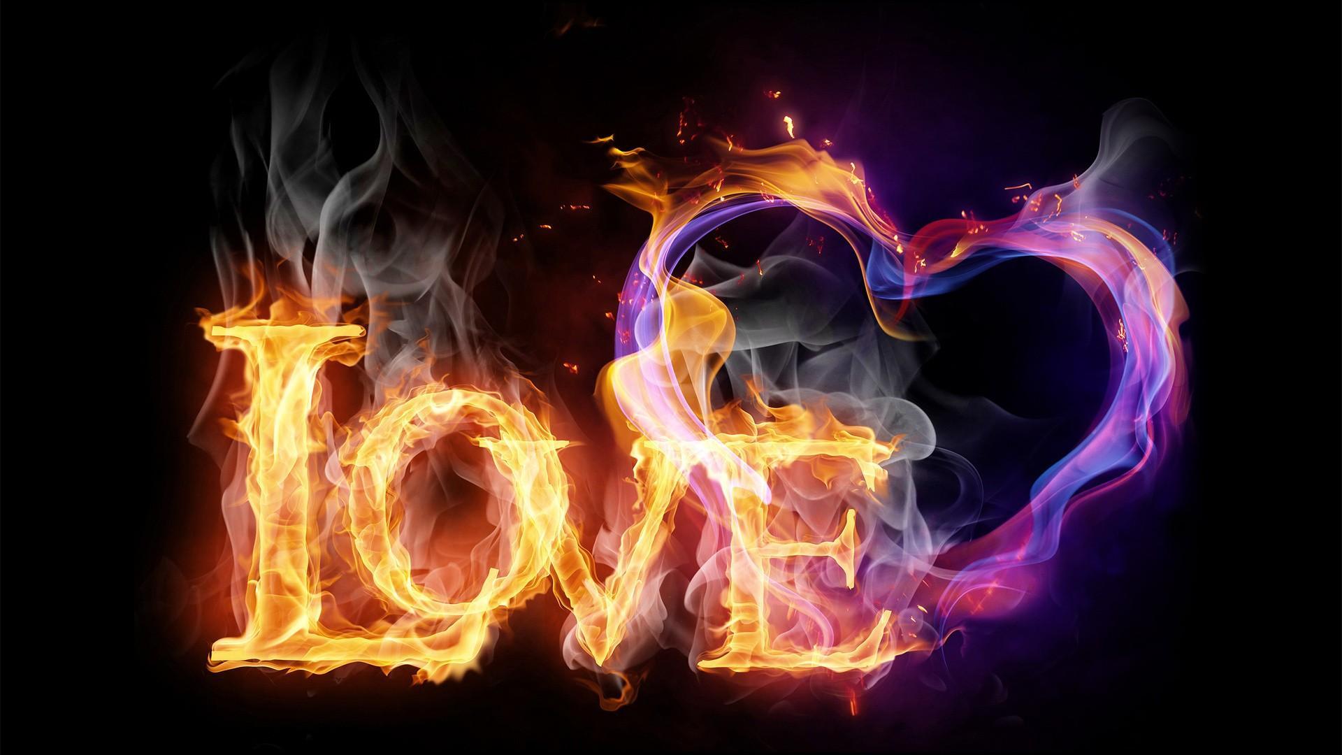 Love Fire Wallpapers - Top Free Love Fire Backgrounds - WallpaperAccess