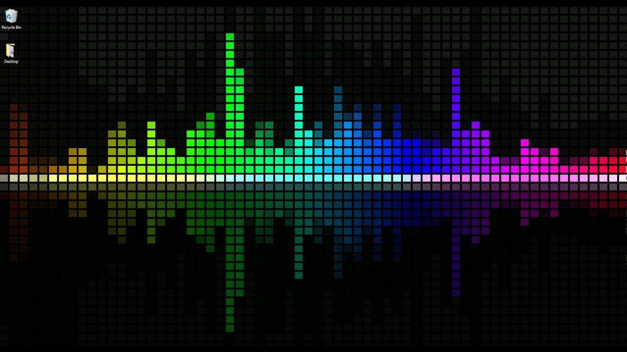 1280x720 Wallpaper Engine Rainbow Visualizer